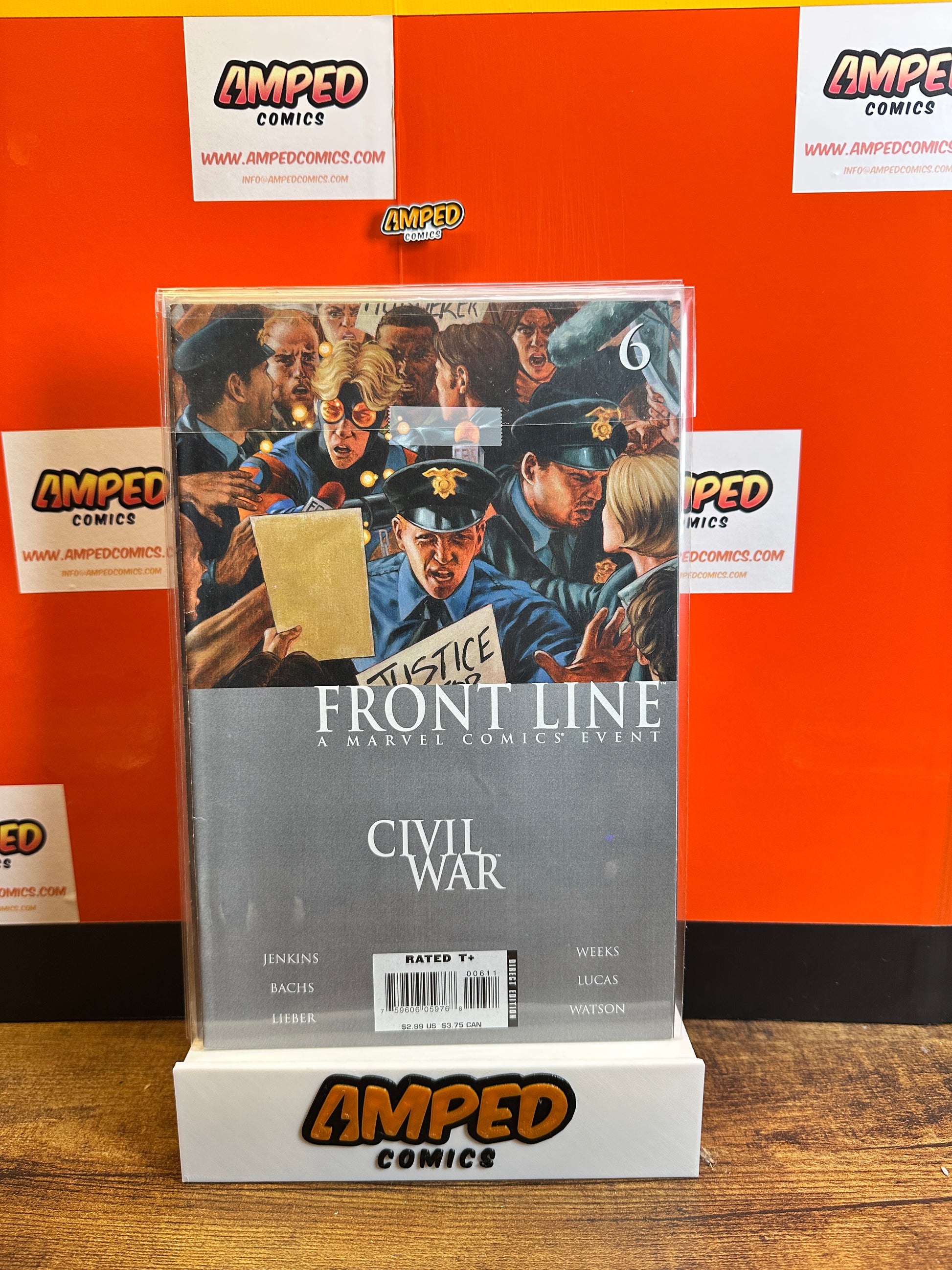 Civil War Front Line 6 Marvel Comics Event