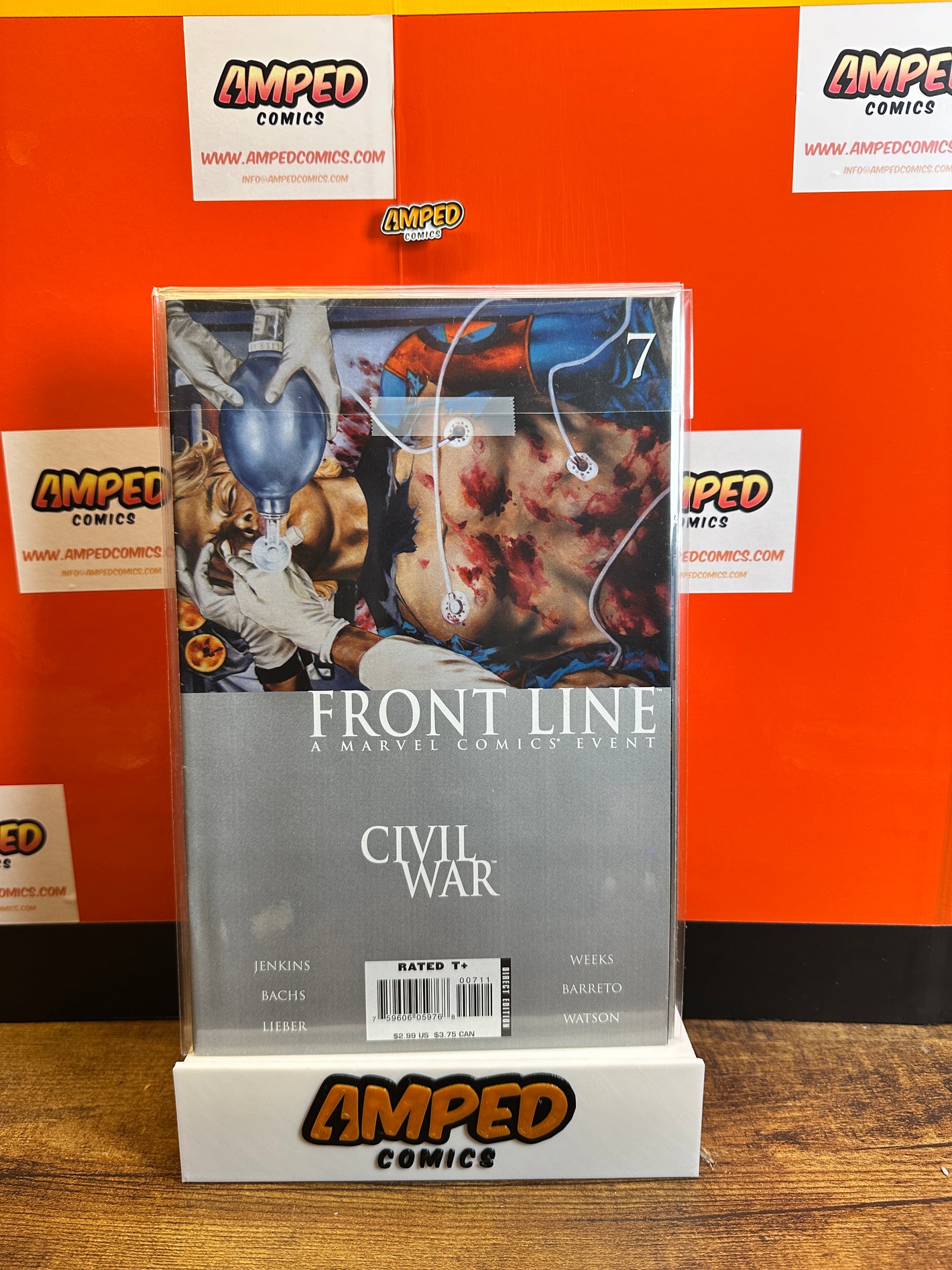 Civil War Front Line 7 Marvel Comics Event