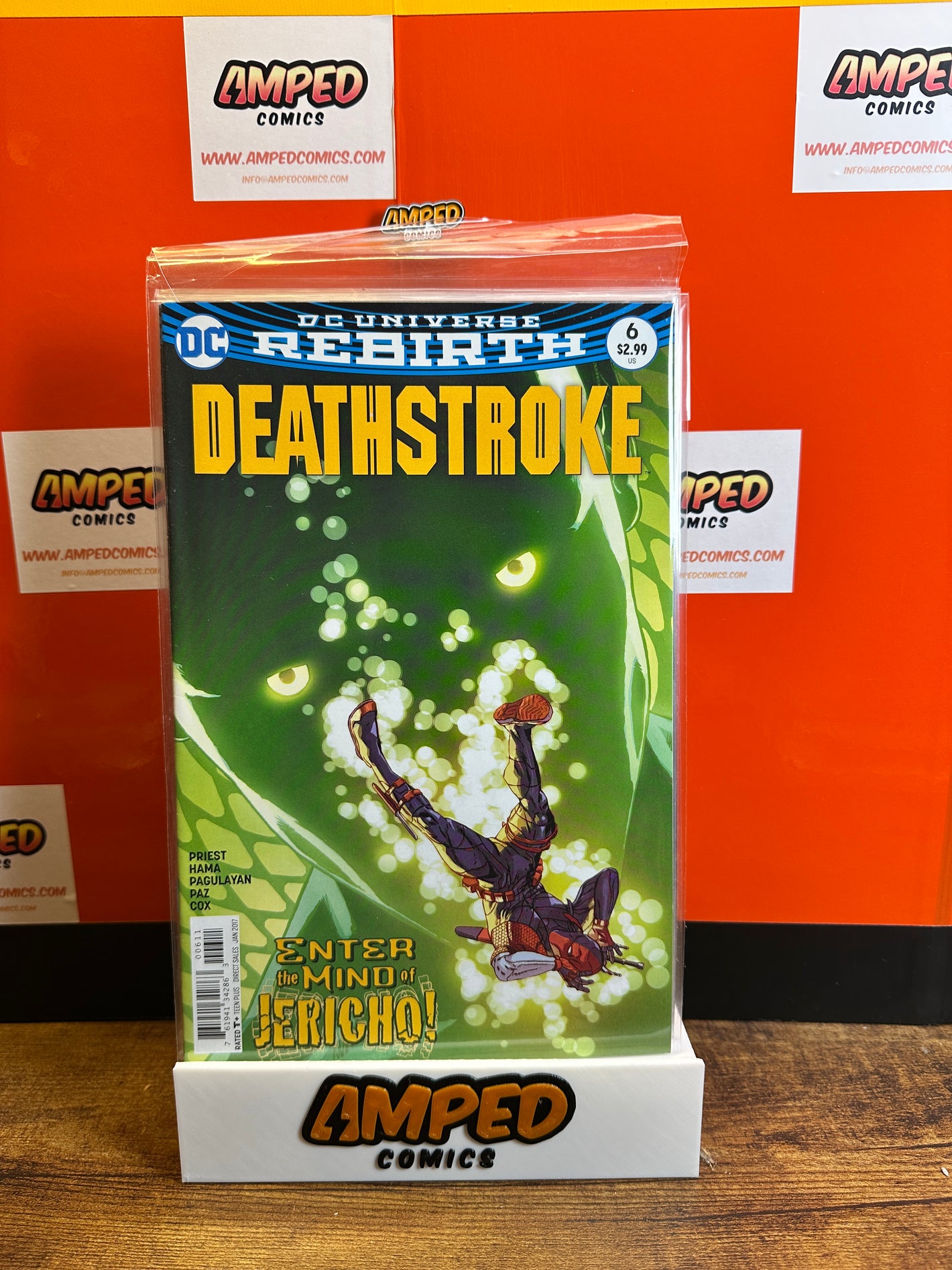 Deathstroke 6 DC Rebirth Enter the Mind of Jericho