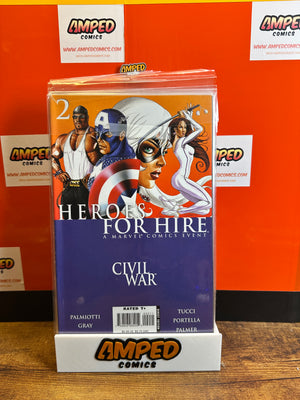 Heroes for Hire 2 Civil War Marvel Comics Event