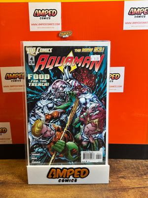 Aquaman 4 (2012) DC Comics The New 52 Geoff Johns Ivan Reis