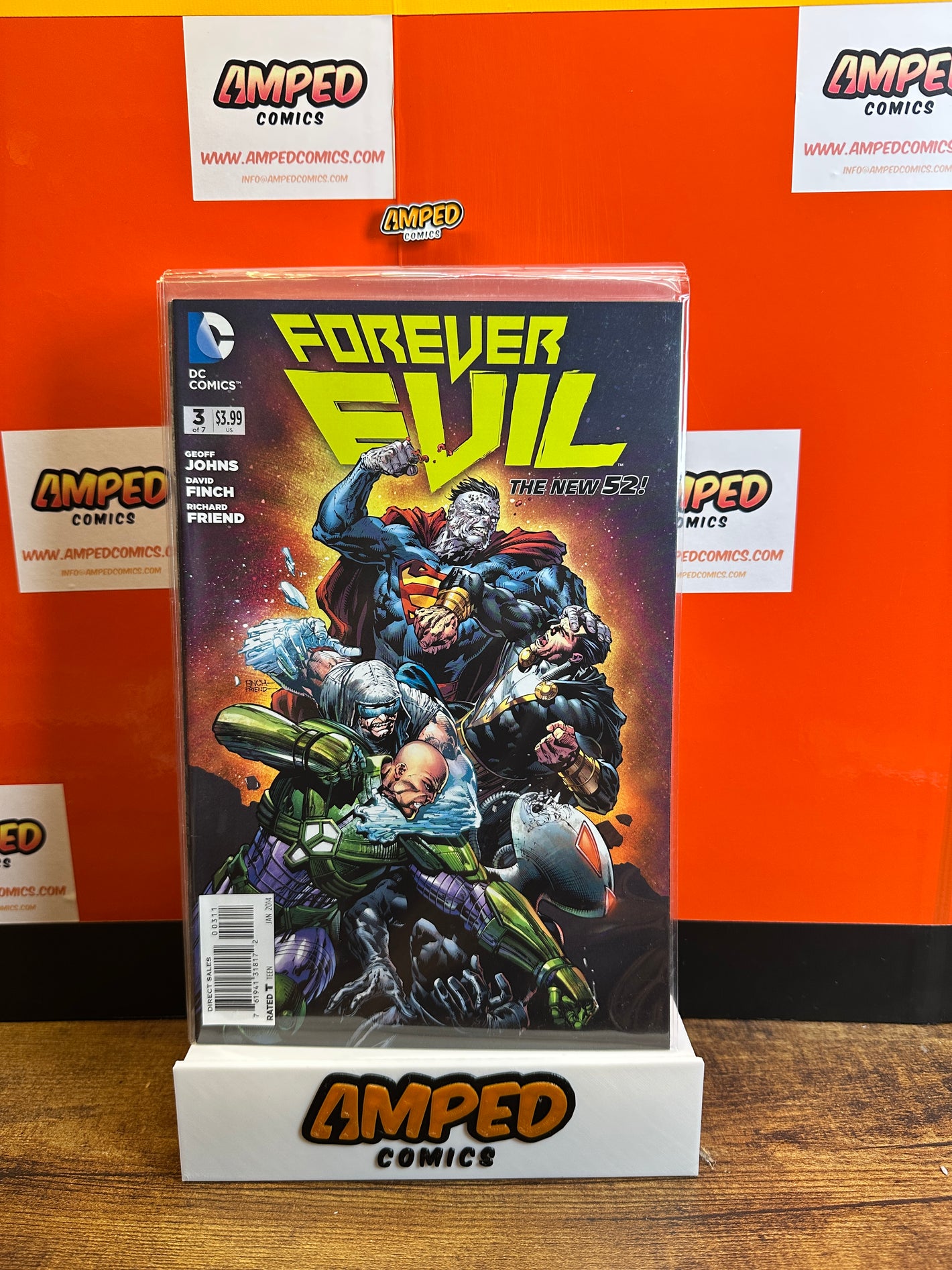 Forever Evil 3 (2014) DC Comics The New 52 Geoff Johns David Finch