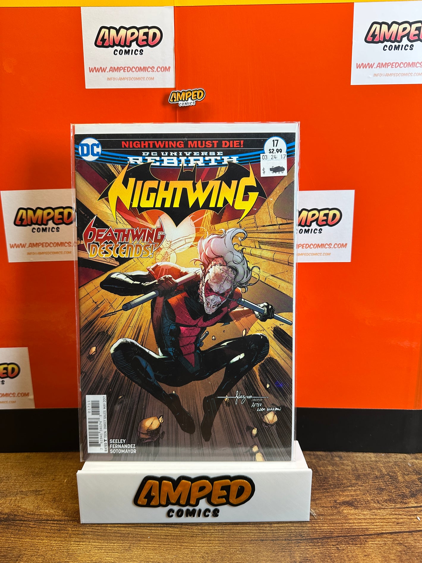 Nightwing 17 DC Universe Rebirth 2017 Deathwing Descends