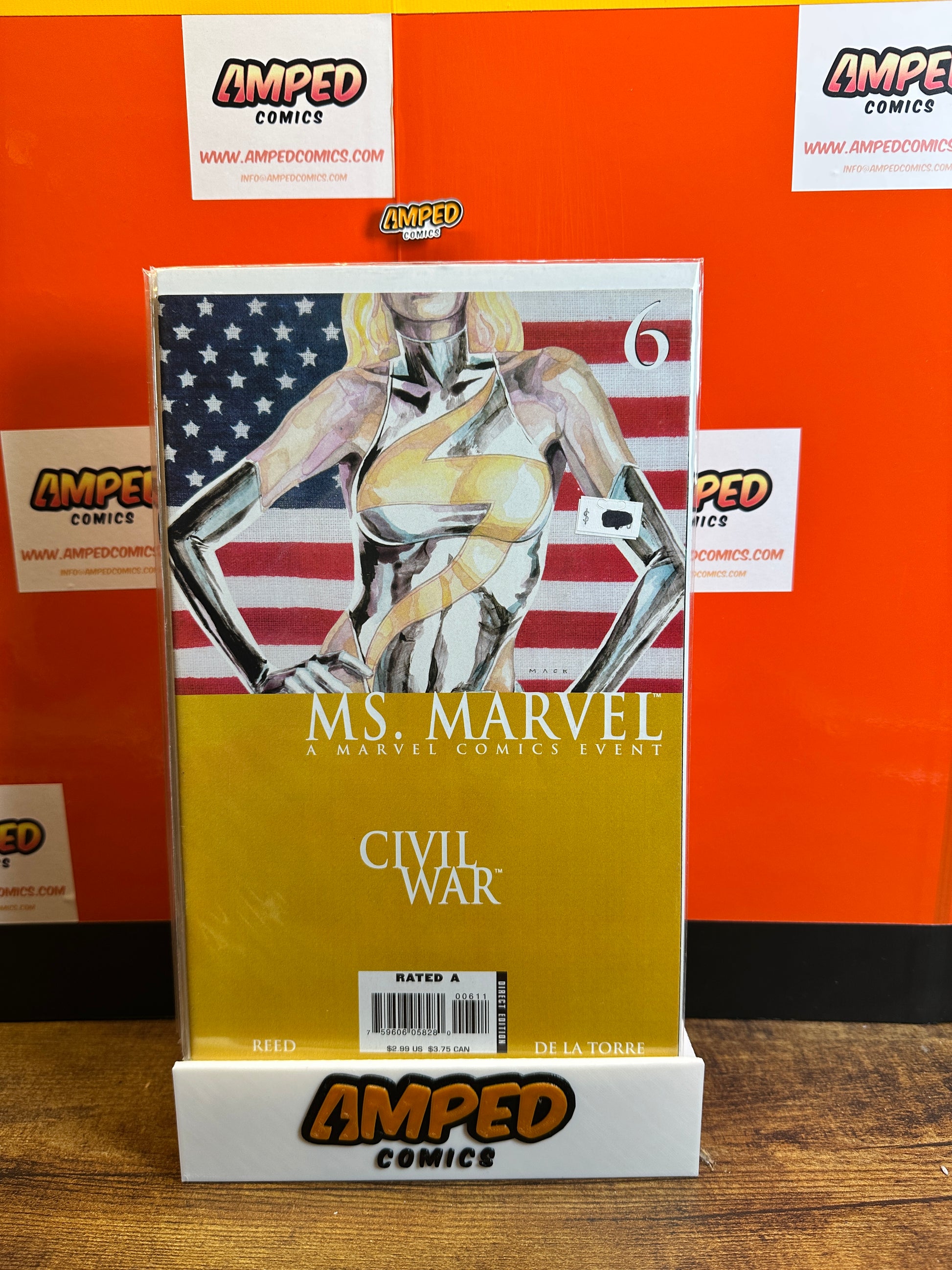 Ms. Marvel 6 Civil War Marvel Comics Event