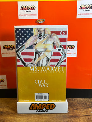 Ms. Marvel 6 Civil War Marvel Comics Event