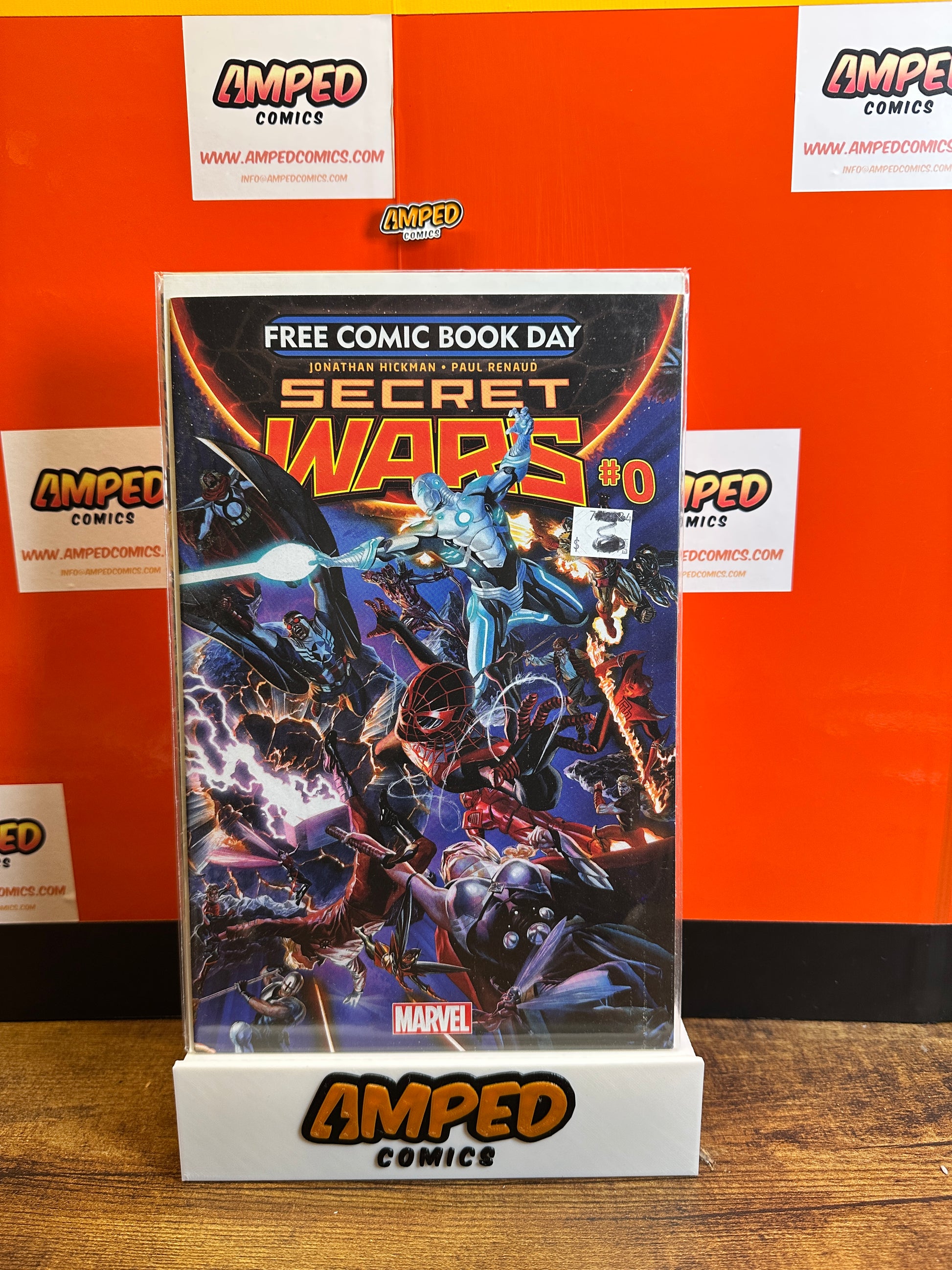 Secret Wars 0 Free Comic Book Day Marvel 2015