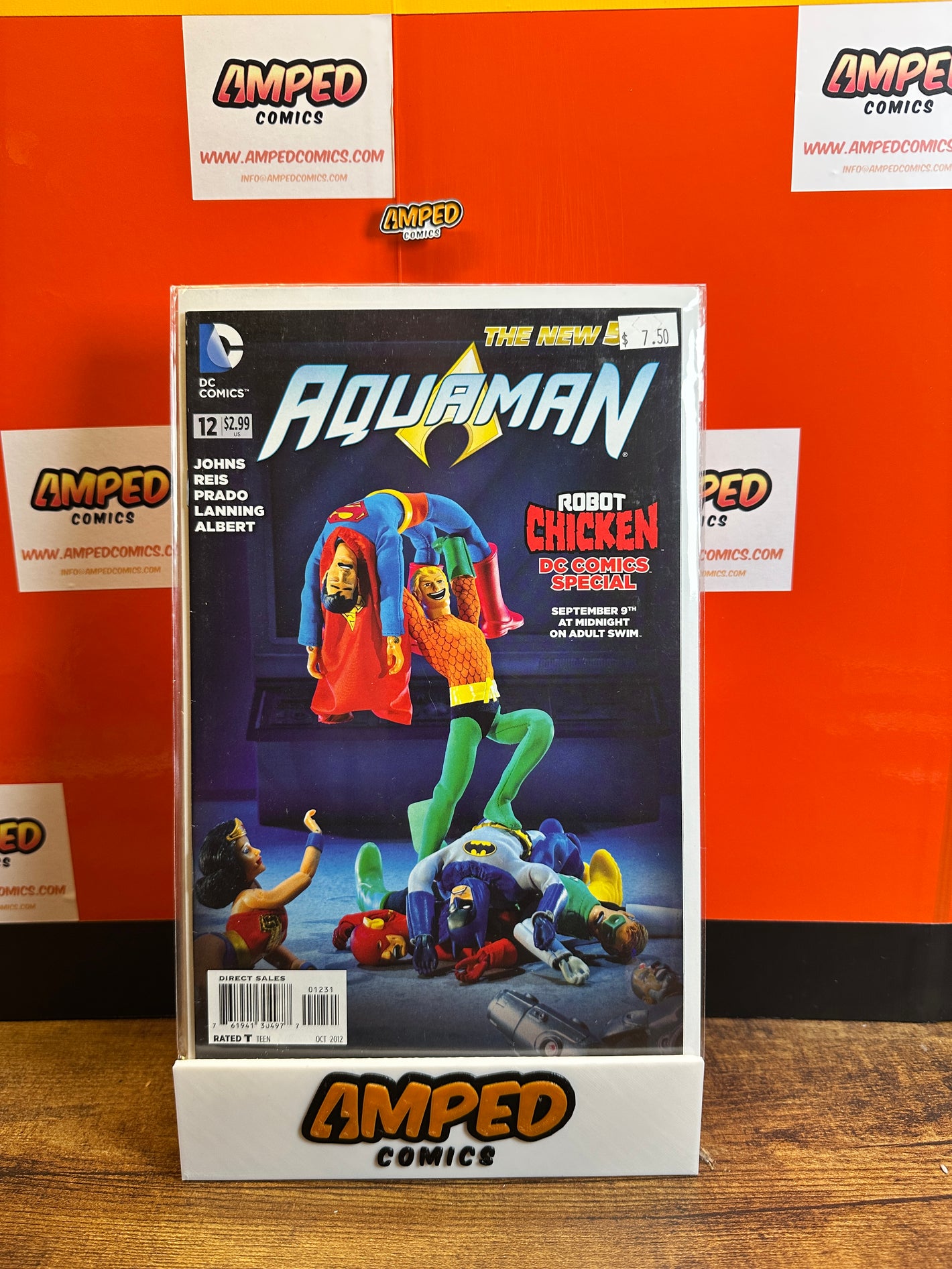 Aquaman Robot Chicken DC Comics Special 12 (DC, Oct 2012)
