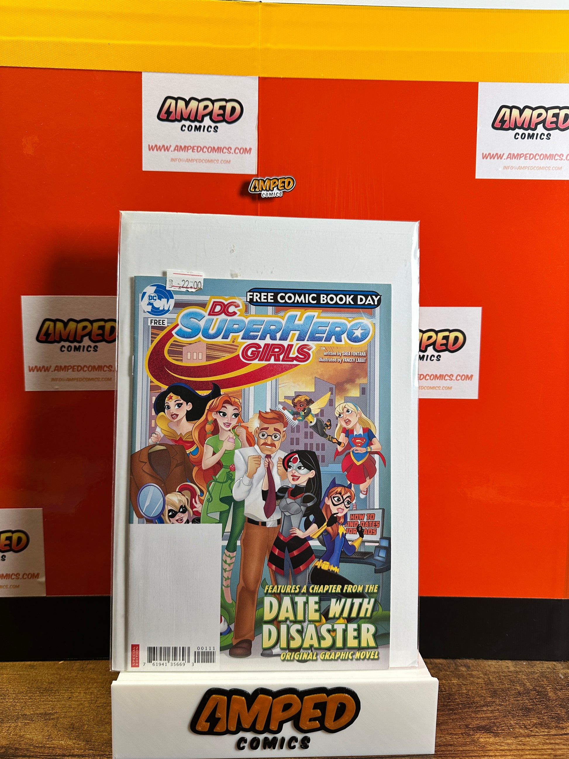 DC Super Hero Girls Free Comic Book Day Date with Disaster