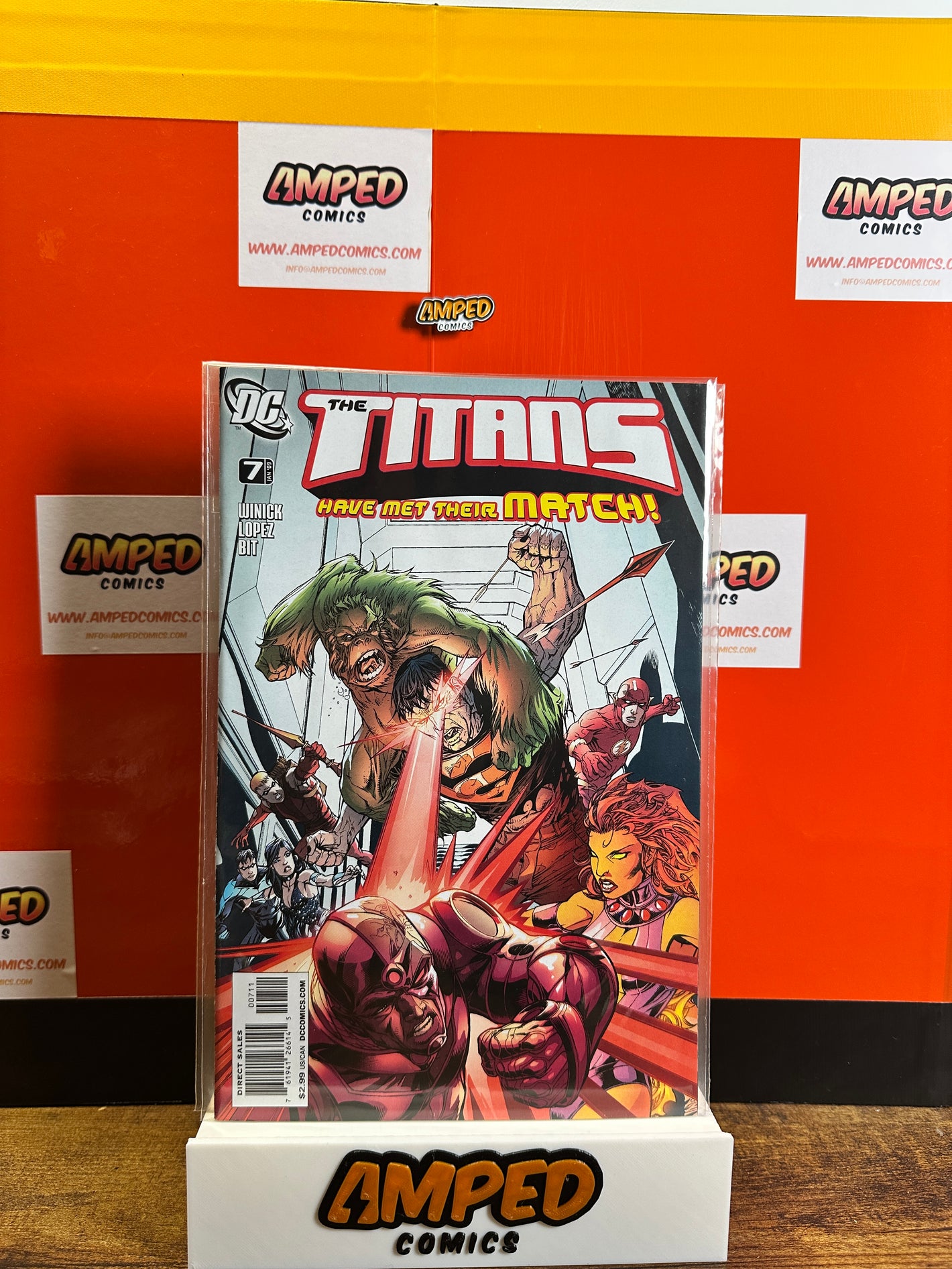 The Titans 7 DC Comics 2008 Judd Winick Joe Benitez