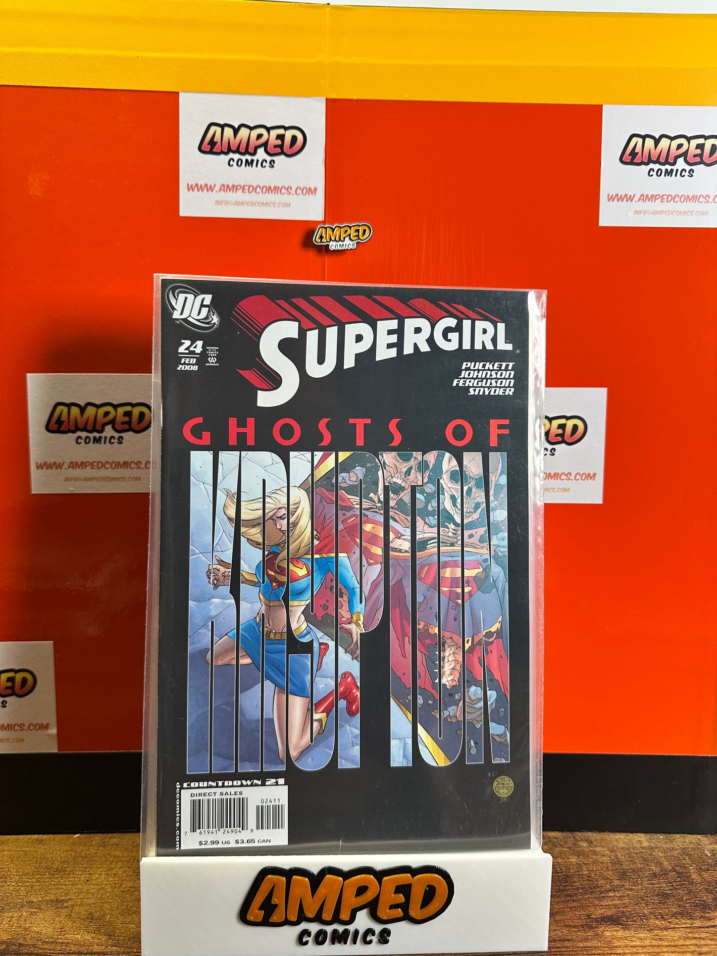 Supergirl 24 (Feb 2008) DC Comics - Ghosts of Krypton