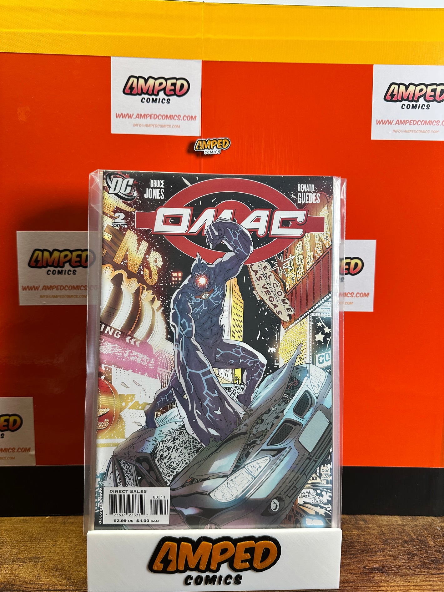 OMAC 2 DC Comics October 2006 by Bruce Jones Renato Guedes