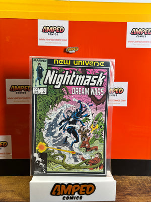 Nightmask 3 Marvel New Universe Jan 1987 Dream Wars