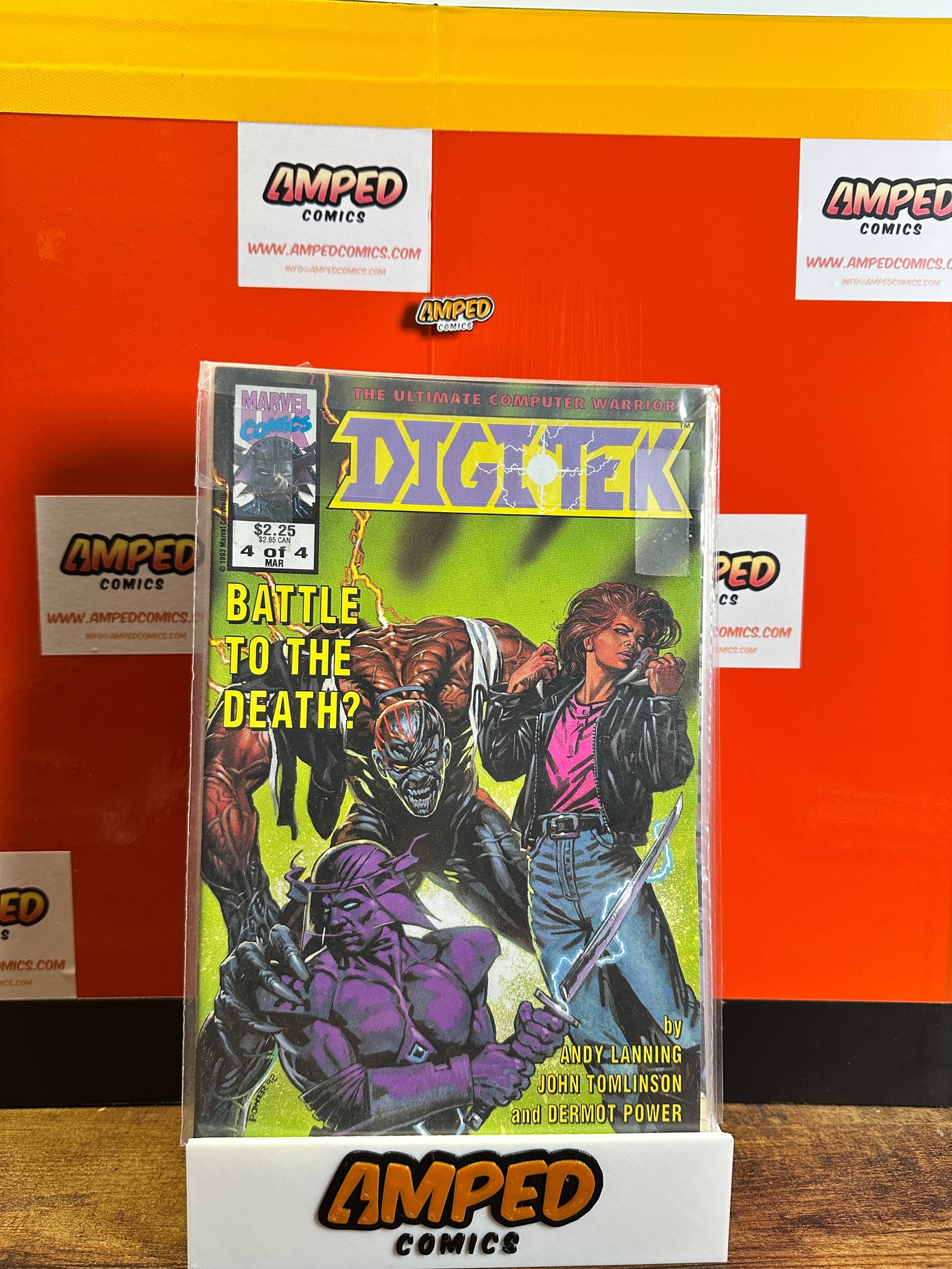 Digitek 4 (Marvel, March 1993) by Lanning Tomlinson