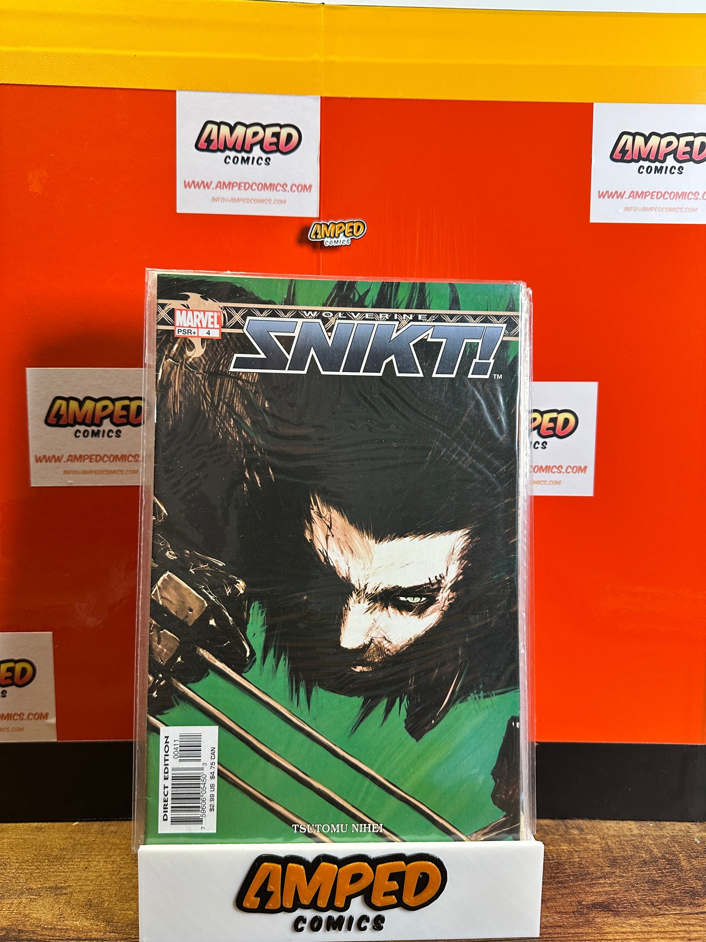 Wolverine Snikt 4 Marvel Comics Tsutomu Nihei