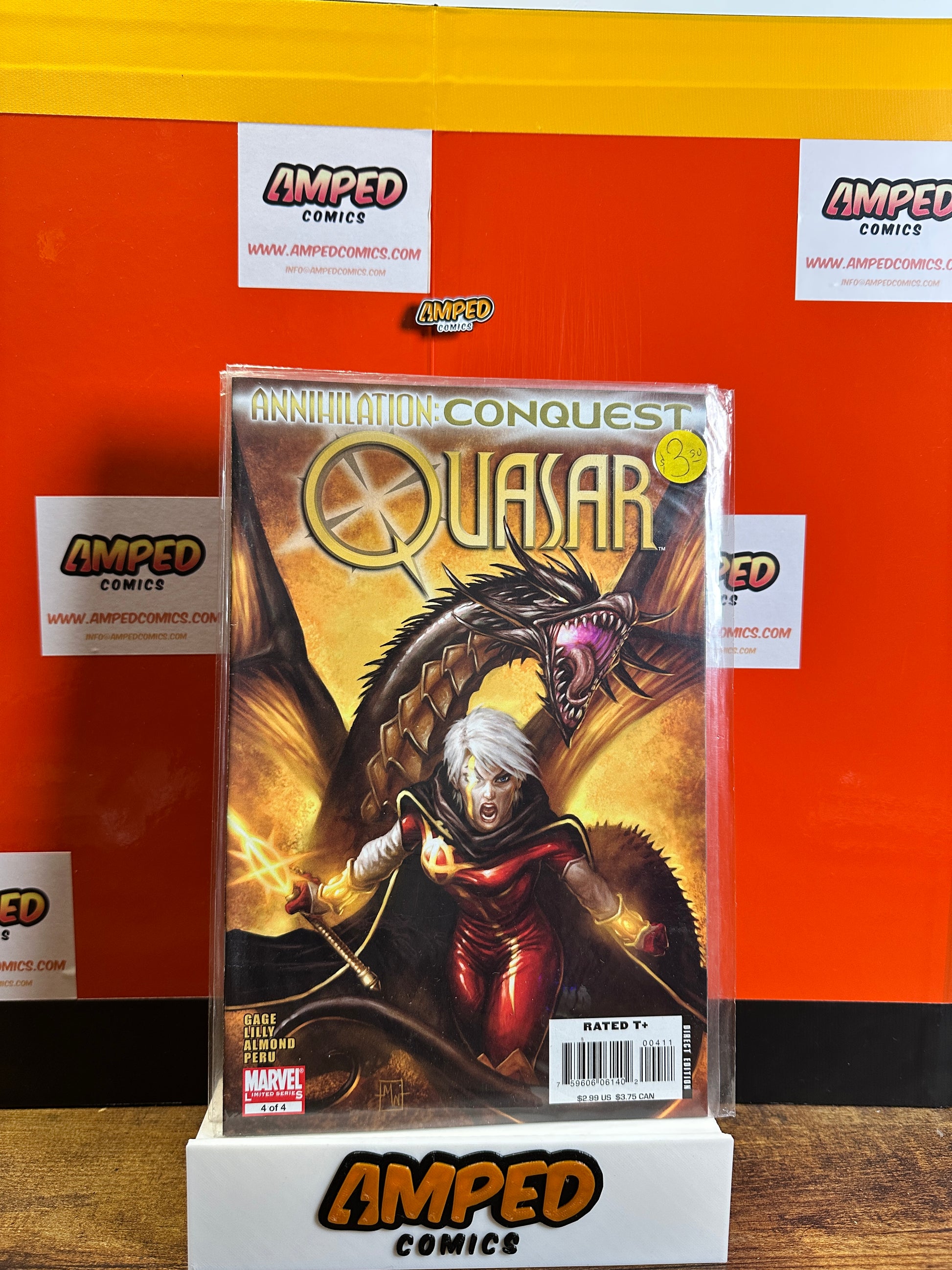 Annihilation Conquest - Quasar 4 (2007) Marvel Comics