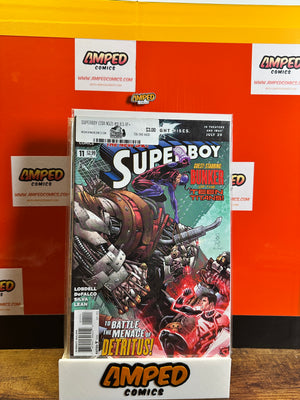 Superboy 11 (2011) DC Comics - Guest-Starring Bunker Teen Titans