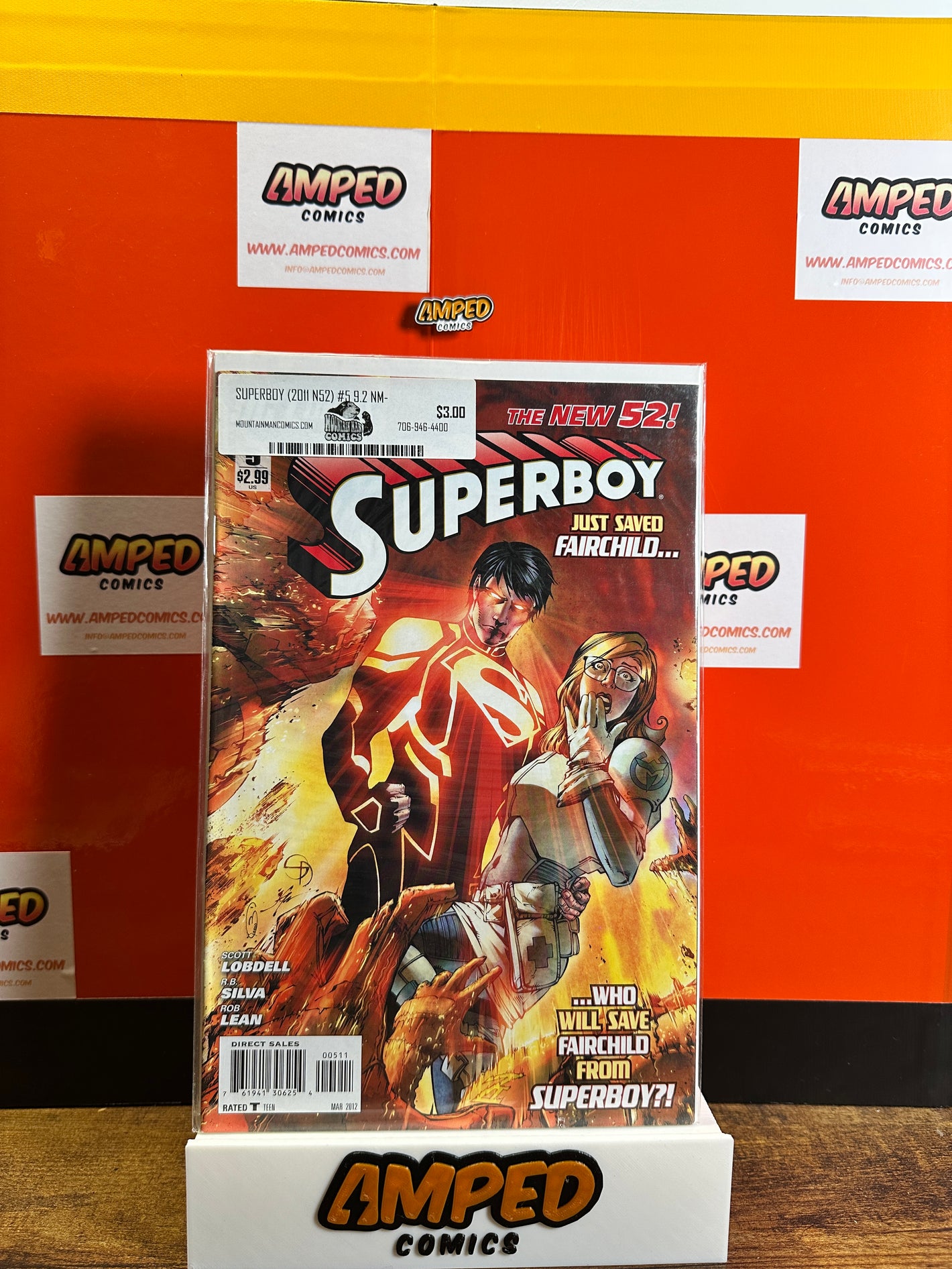 Superboy 5 (2011, DC) The New 52 - Scott Lobdell, March 2012