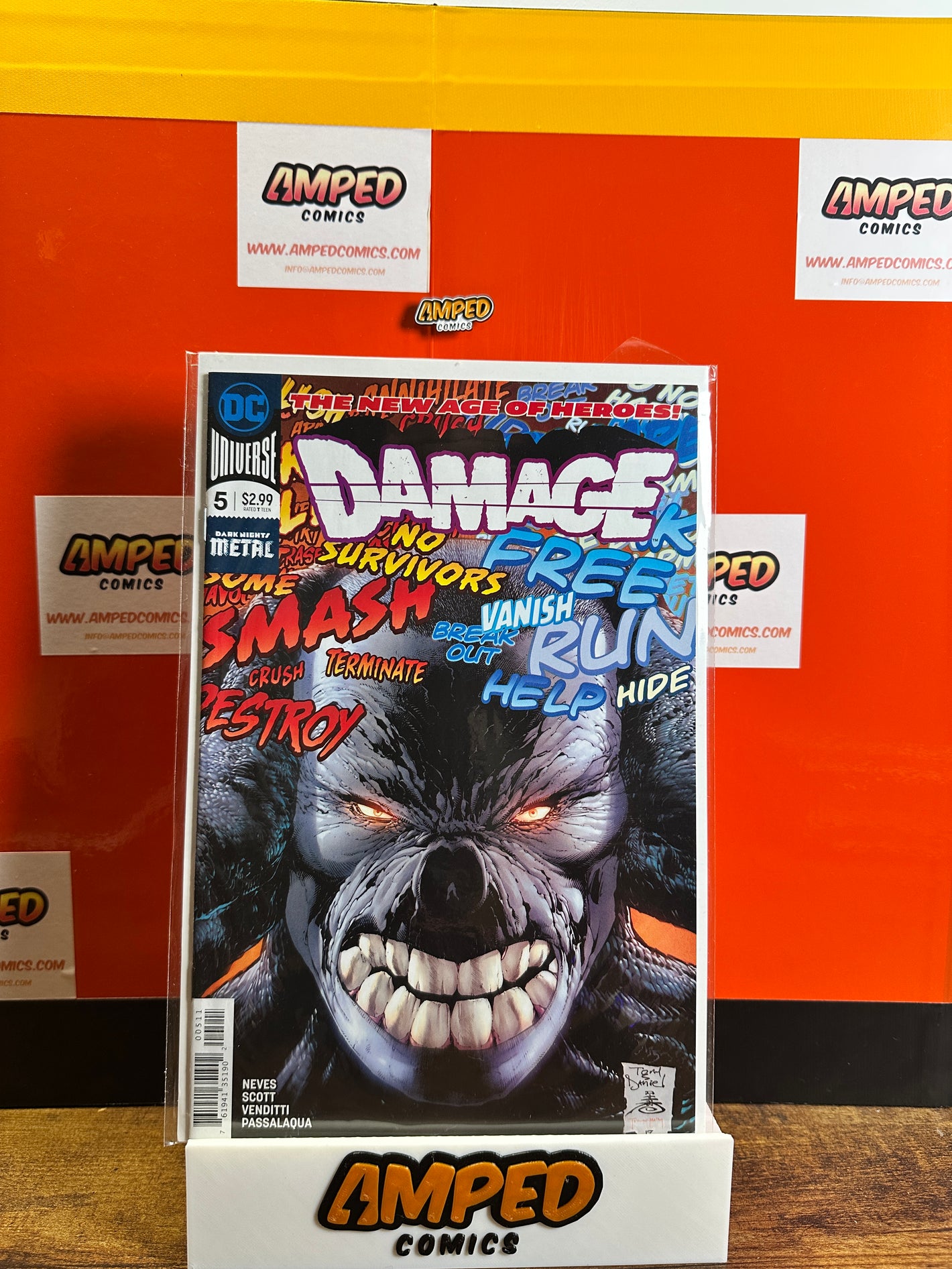 Damage 5 (2018) DC Comics - The New Age of Heroes