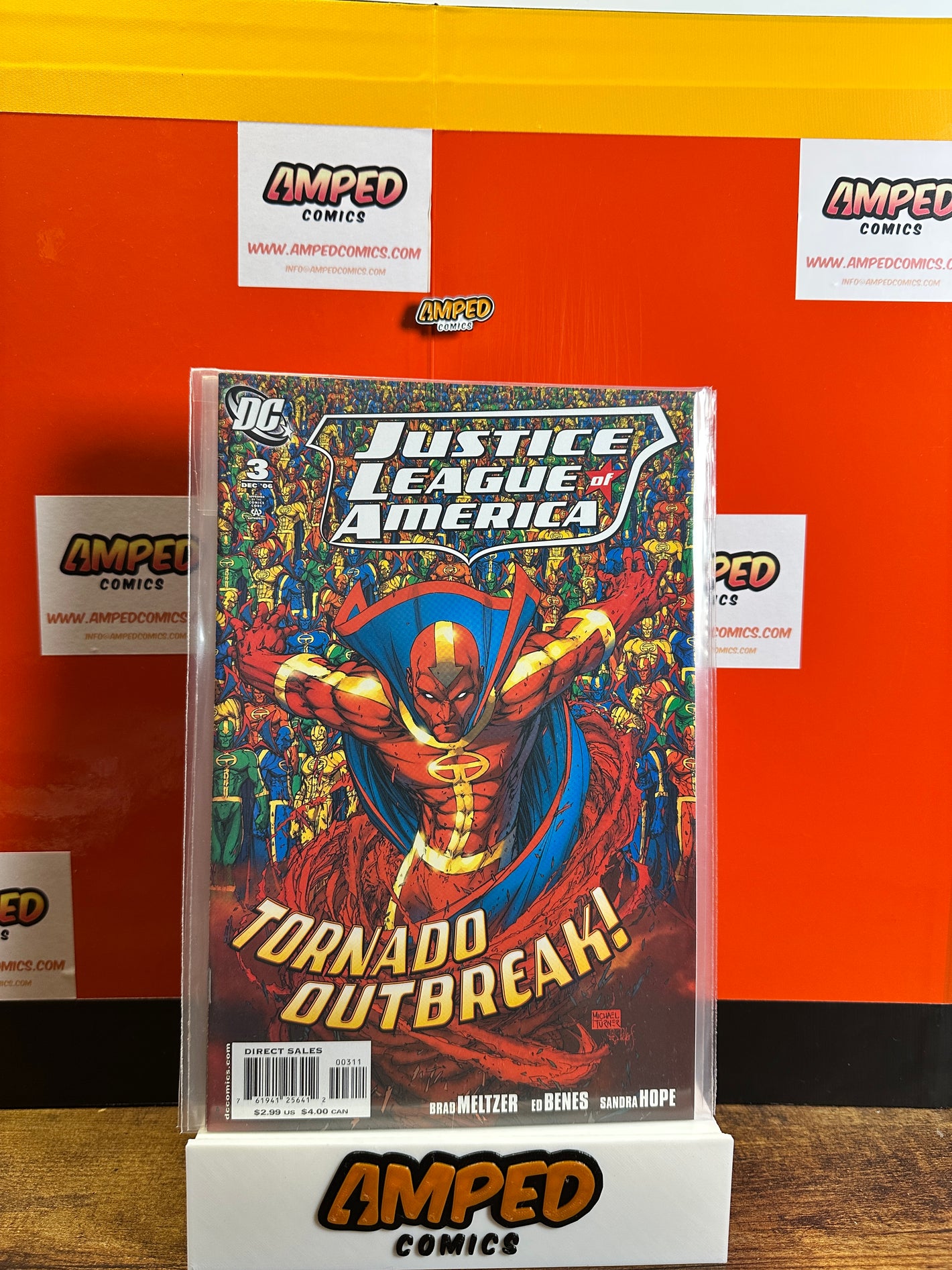 Justice League of America 3 DC Comics 2006 Tornado Outbreak