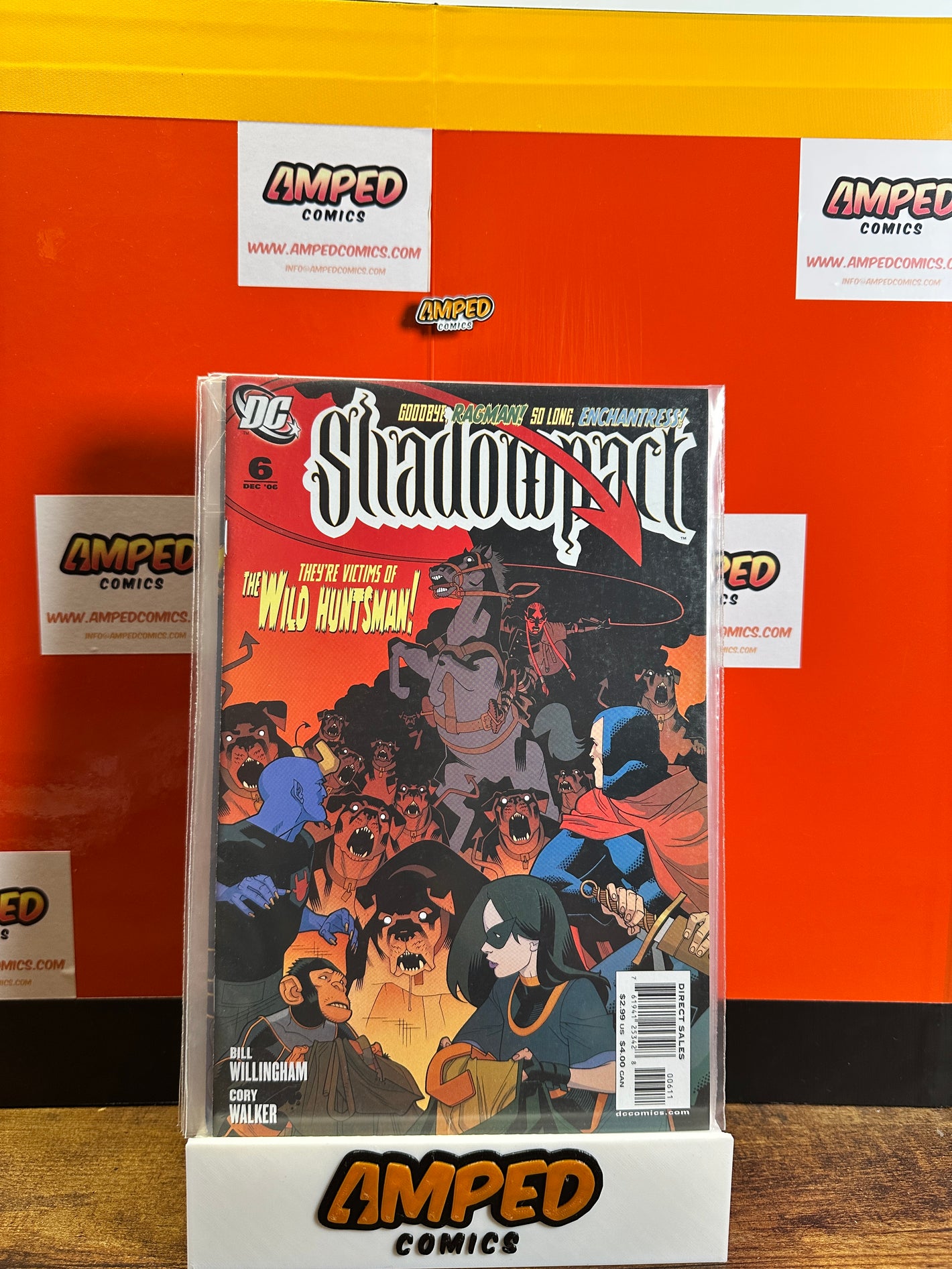 Shadowpact 6 DC Comics Dec 2006 Bill Willingham Cory Walker