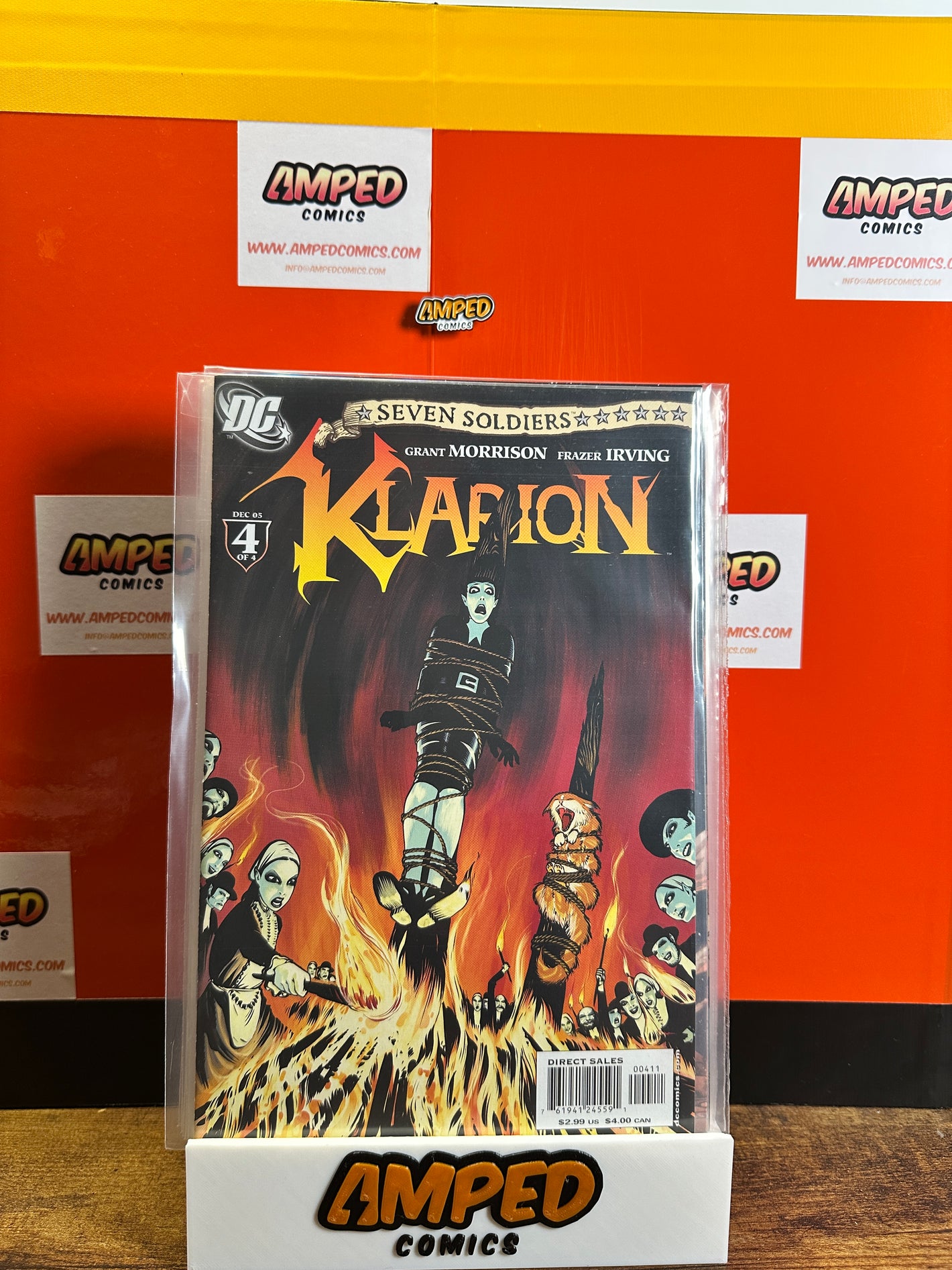 Seven Soldiers Klarion 4 (DC, Dec 2005) Grant Morrison, Frazer Irving