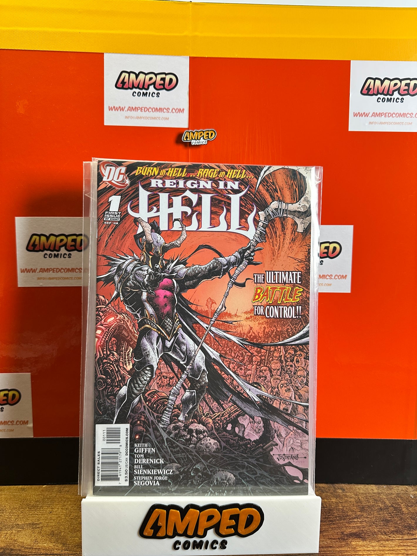 Reign in Hell 1 DC Comics 2008 Keith Giffen