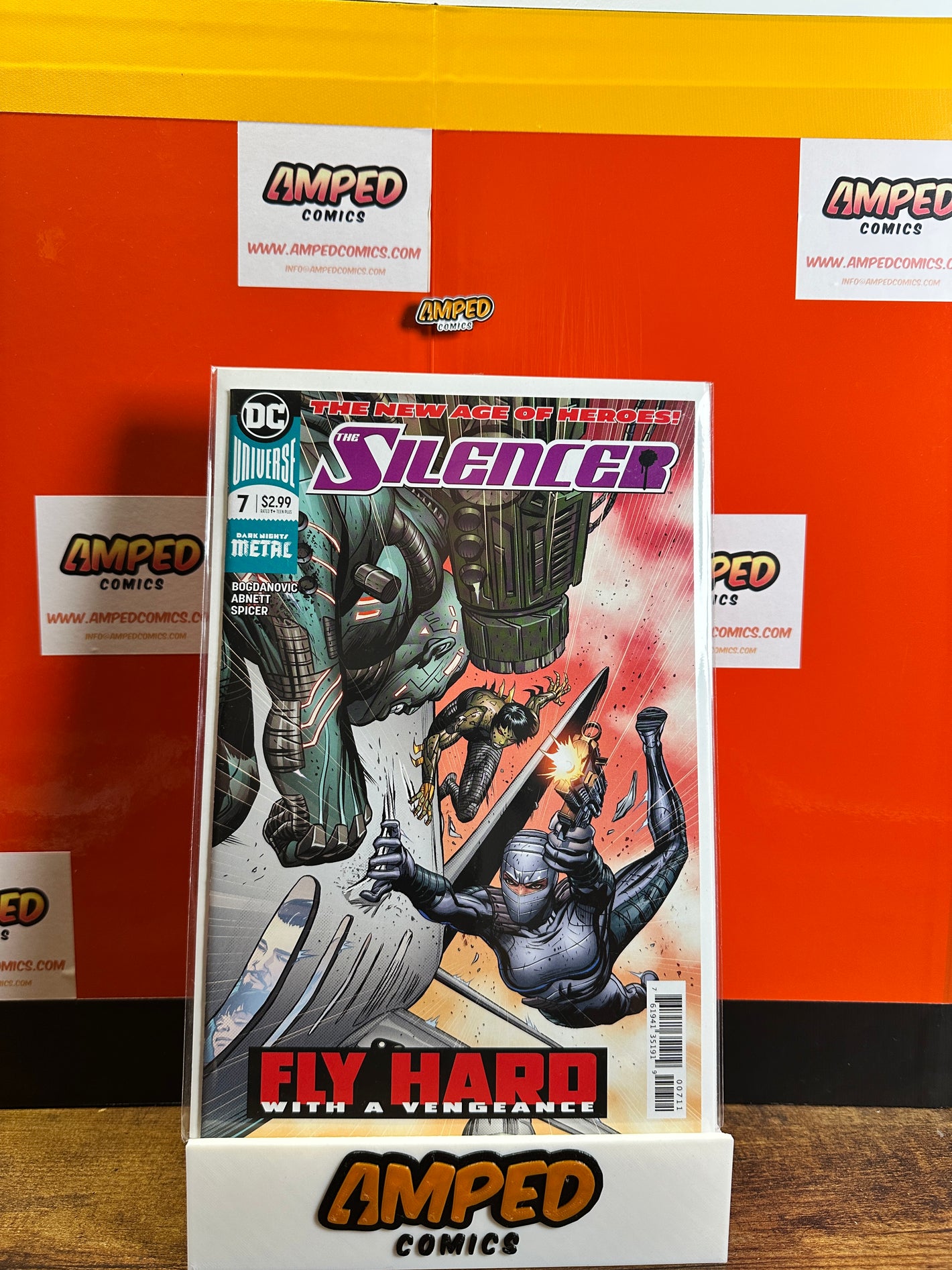 The Silencer 7 DC Comics 2018 Dark Nights Metal Tie-In