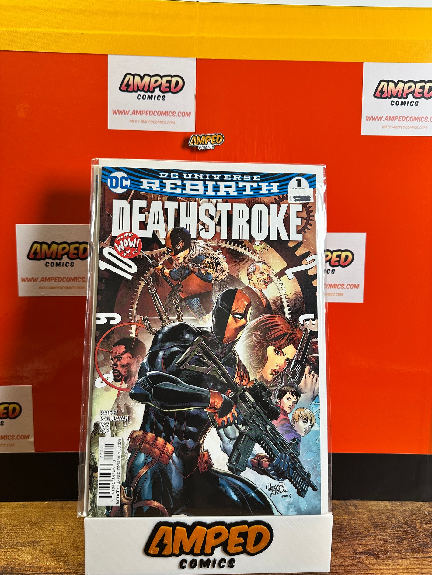 Deathstroke 1 DC Universe Rebirth 2016