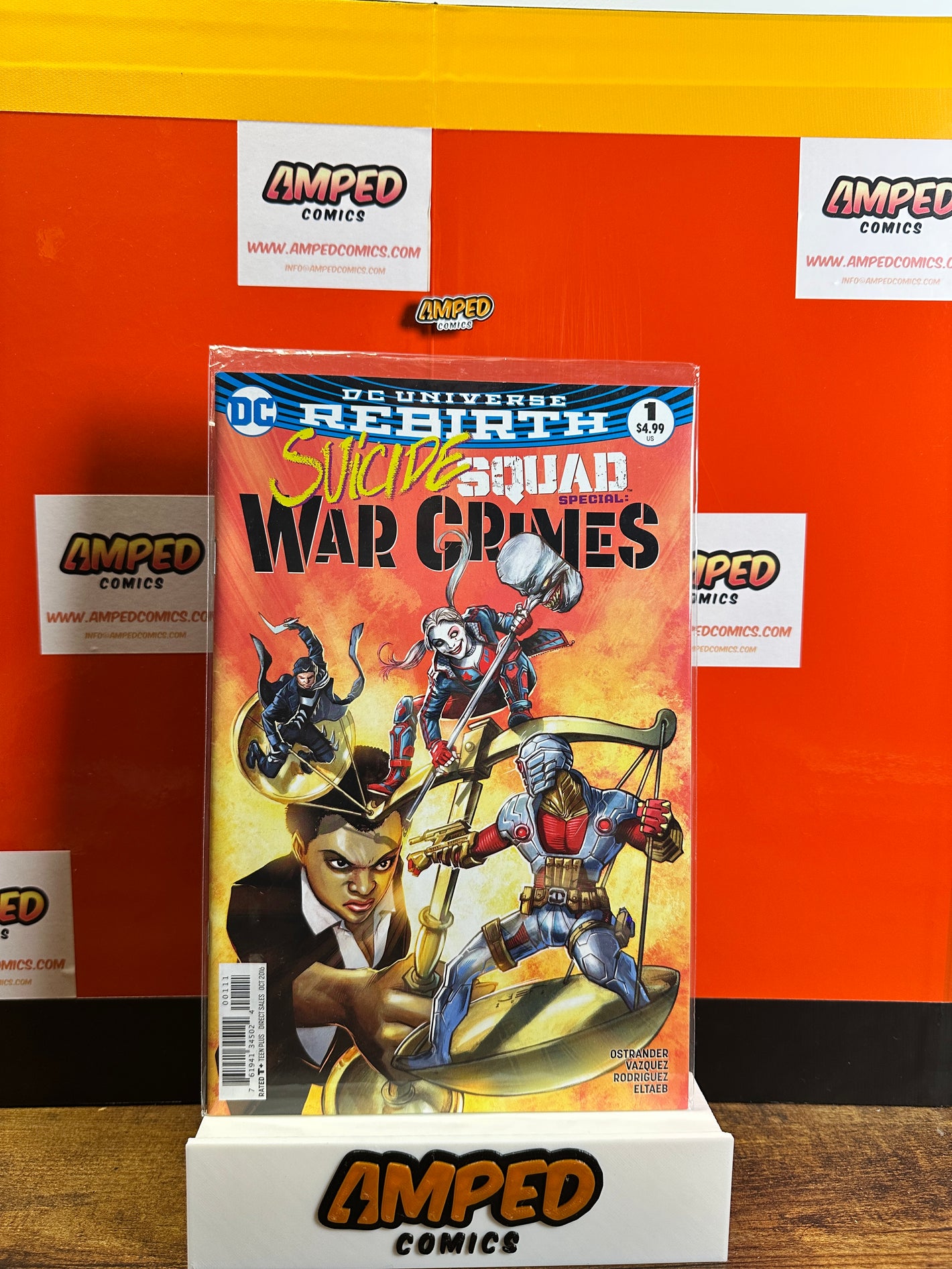 Suicide Squad Special War Crimes 1 DC Rebirth 2016