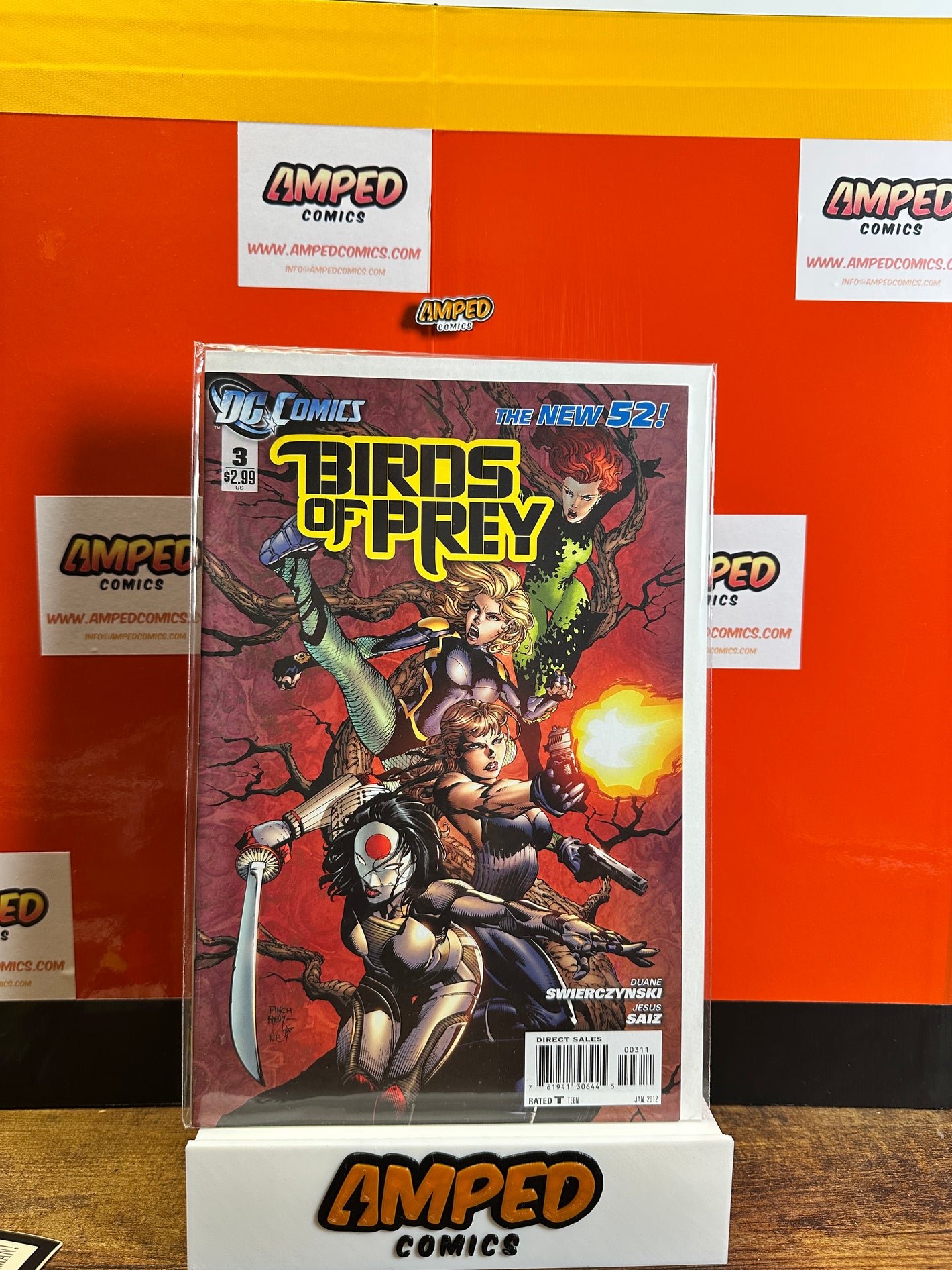 Birds of Prey 3 (2012) DC Comics The New 52