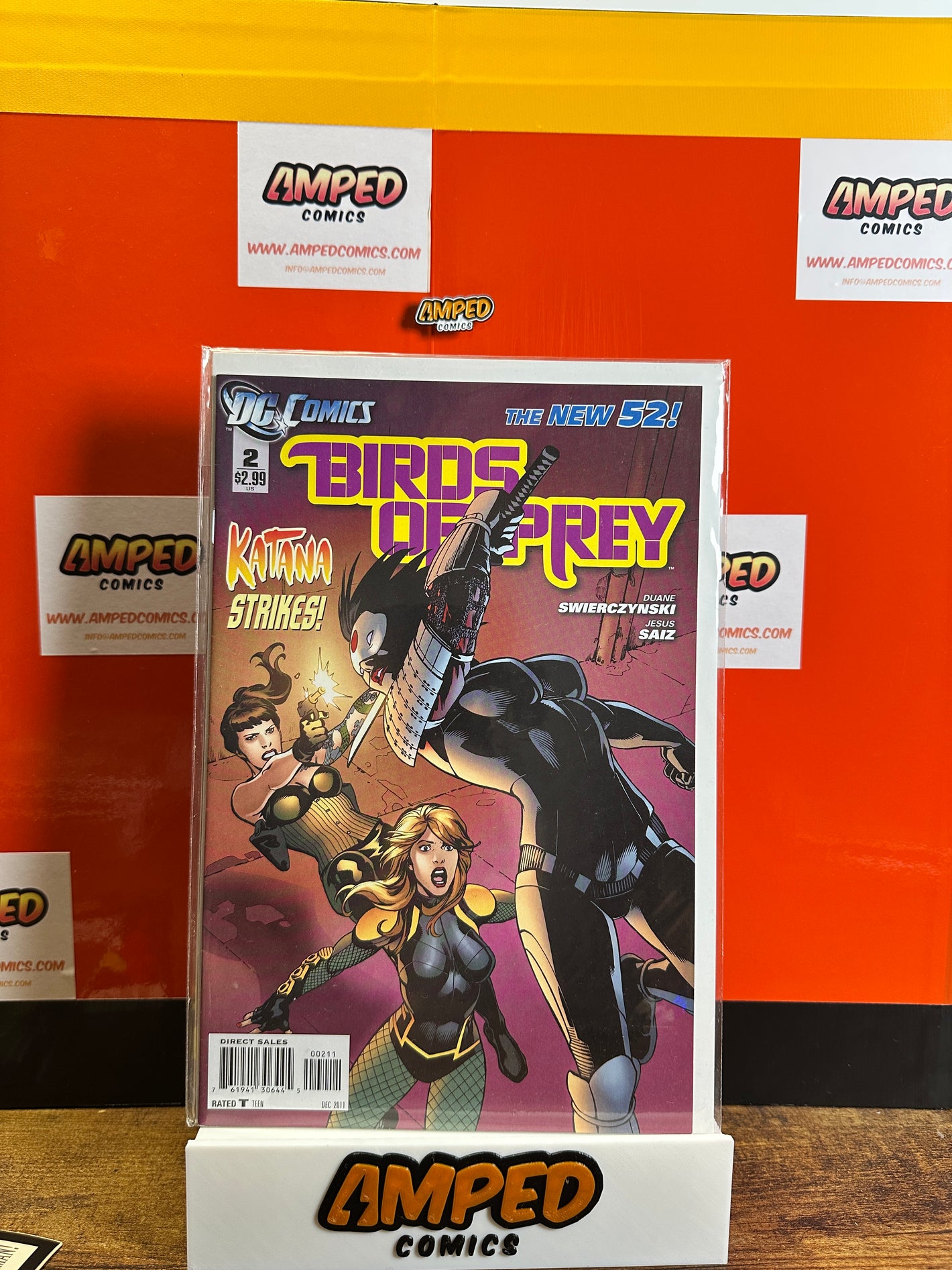 Birds of Prey 2 (2011) DC Comics The New 52 Katana Strikes