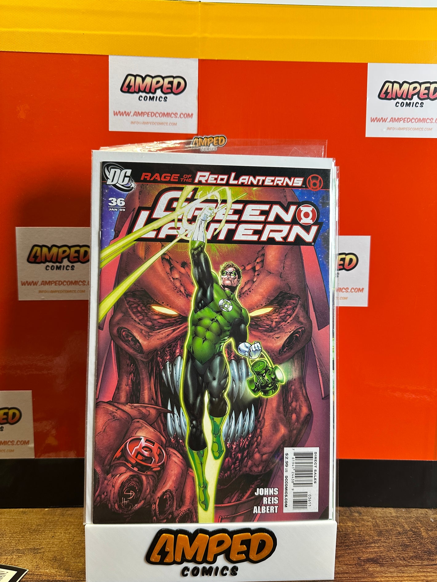 Green Lantern 36 (Jan 2009) DC Comics - Rage of the Red Lanterns