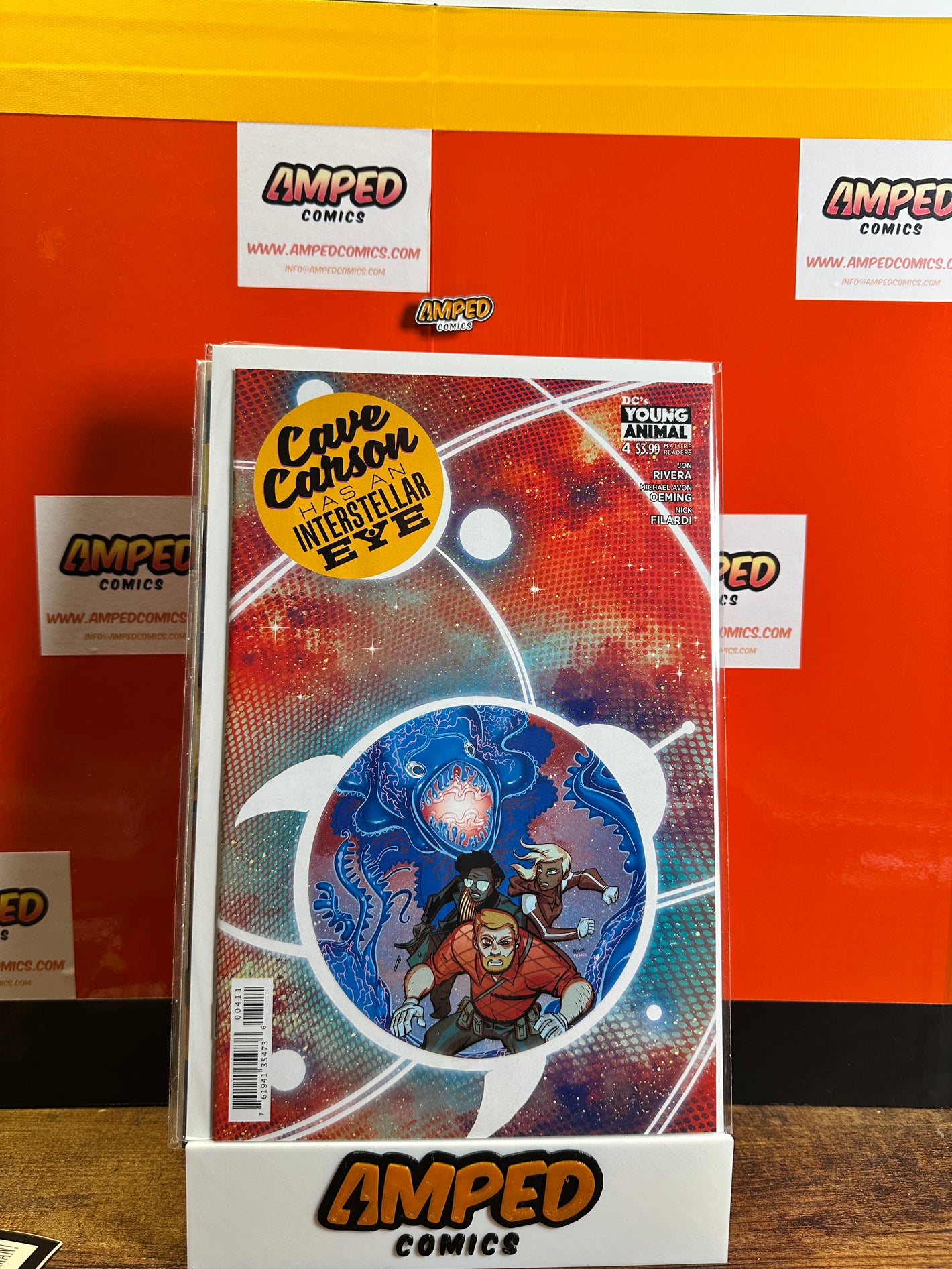 Cave Carson Has an Interstellar Eye 4 DC Young Animal 2018