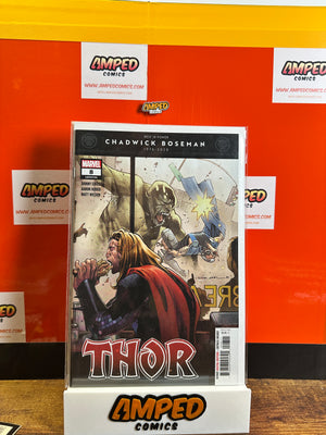 Thor 8 Marvel Comics 2020 Chadwick Boseman Tribute Cover