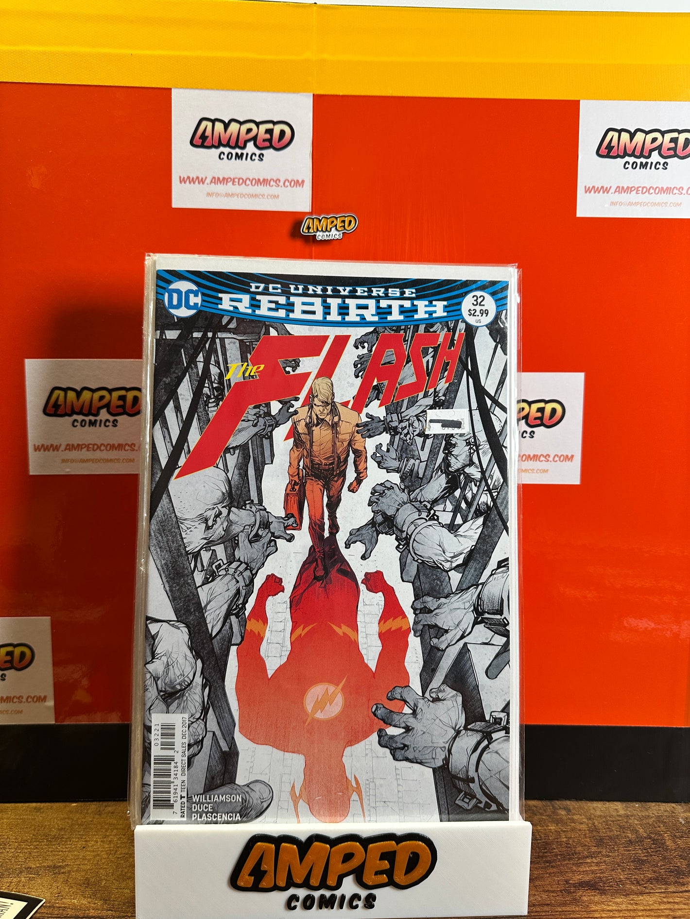 The Flash 32 DC Rebirth 2017 by Williamson Duce