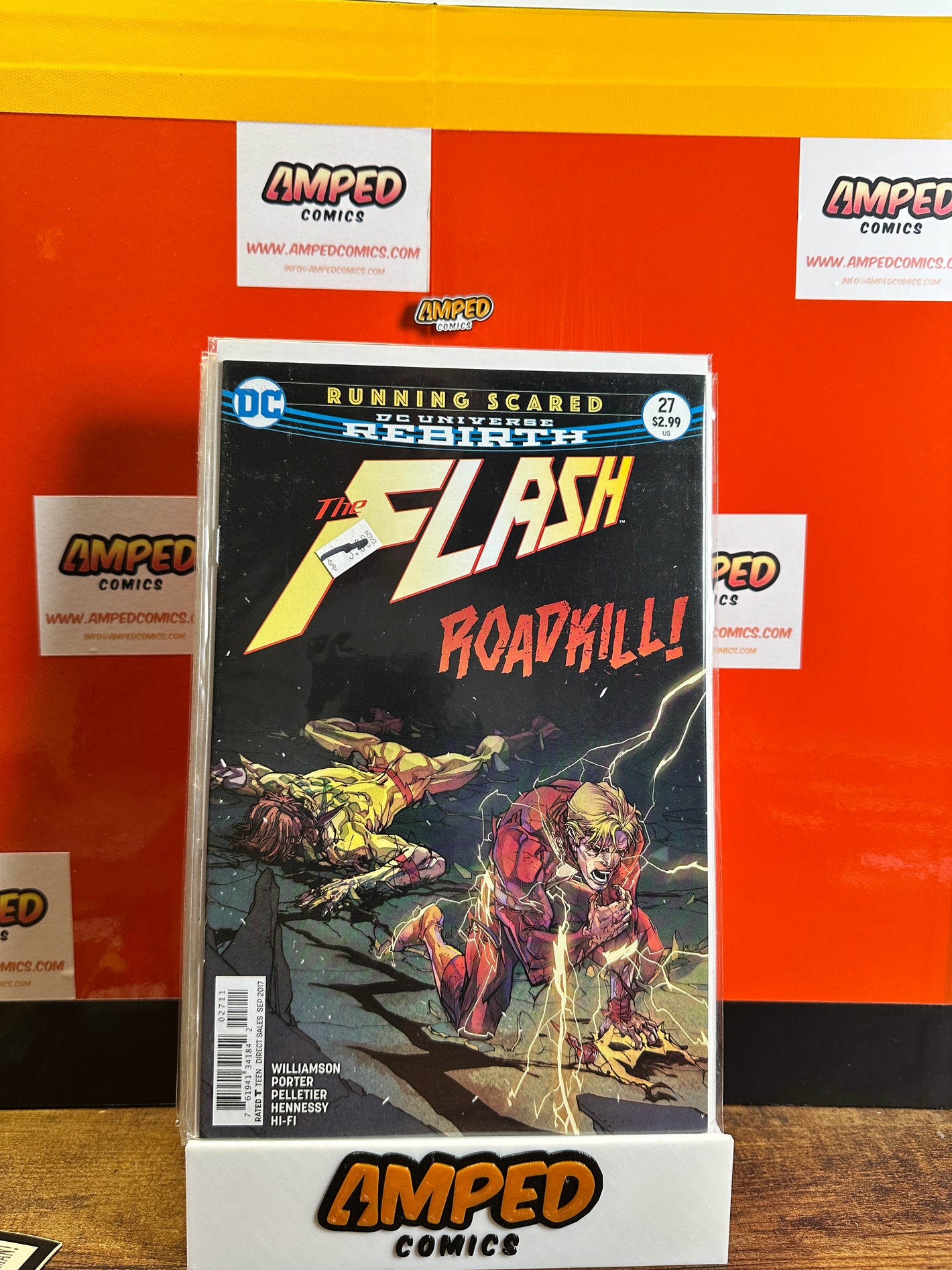 The Flash 27 DC Rebirth Running Scared Roadkill