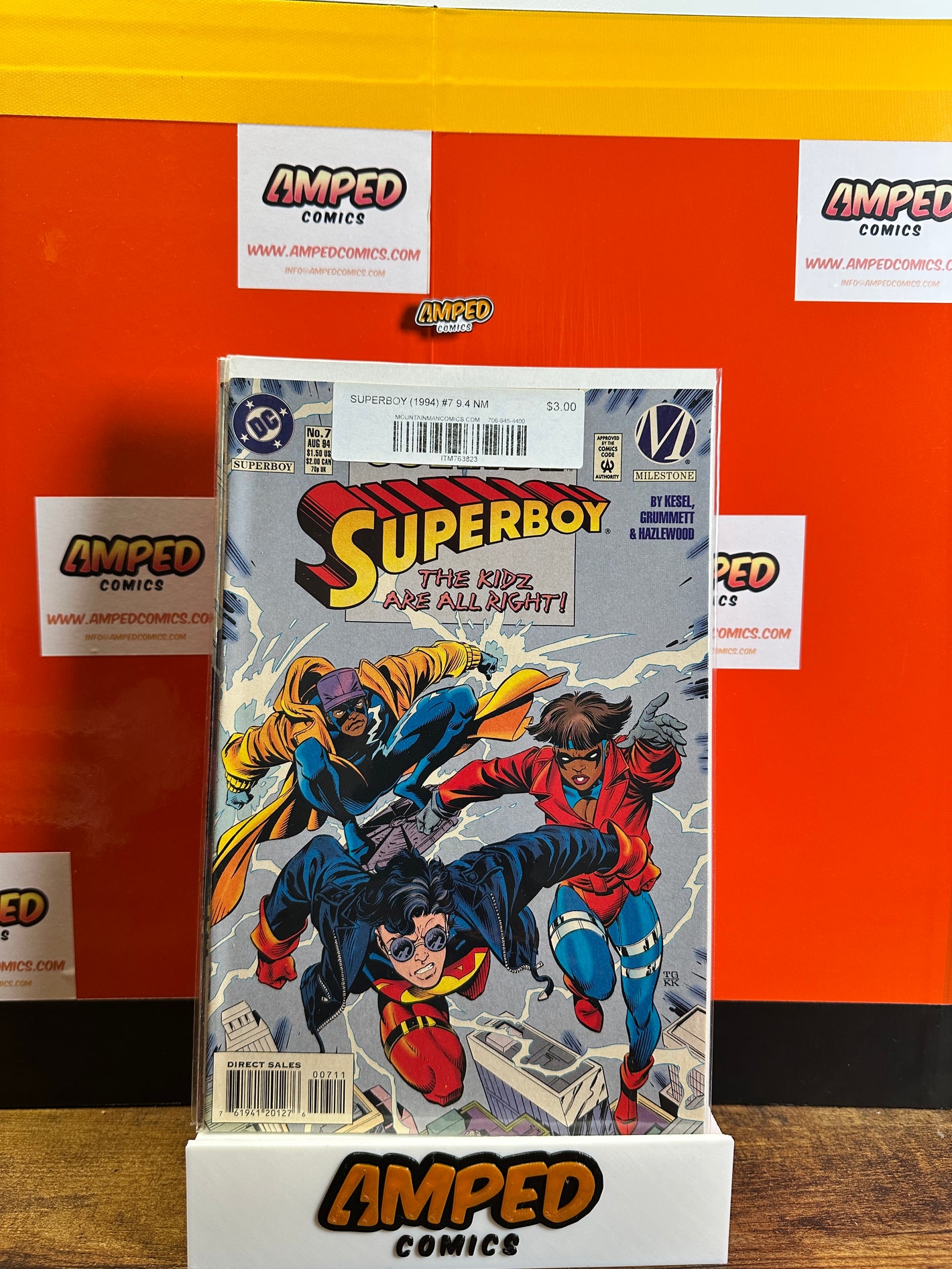 Superboy 7 (1994) DC Comics - The Kidz Are All Right