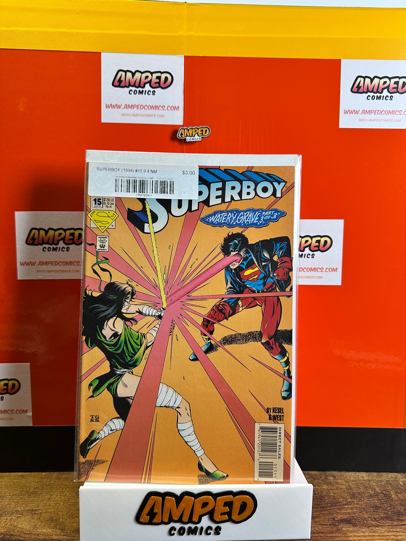 Superboy 15 (1994) DC Comics Watery Grave Part 3