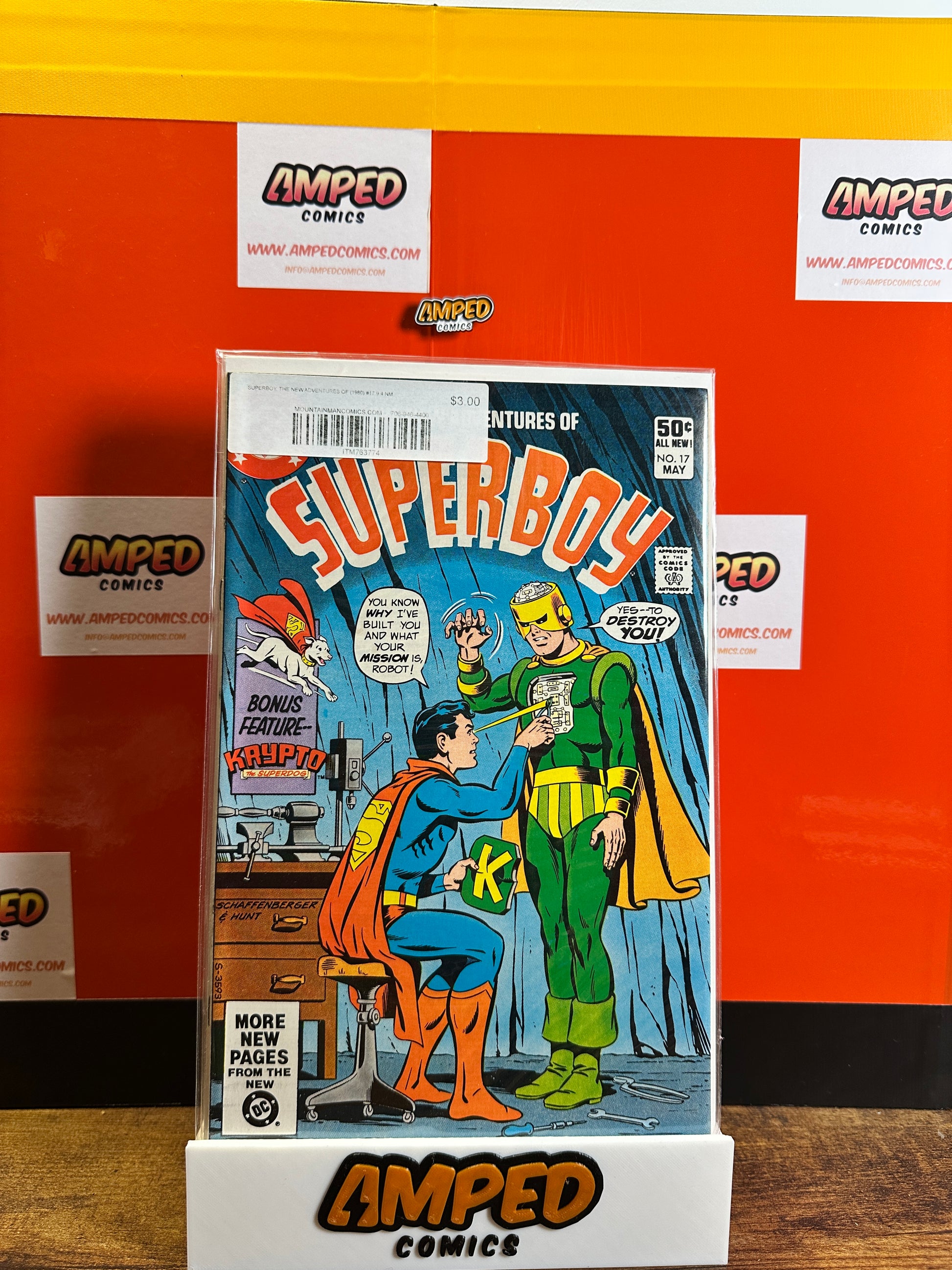 Superboy 17 May 1981 DC Comics Bonus Feature Krypto