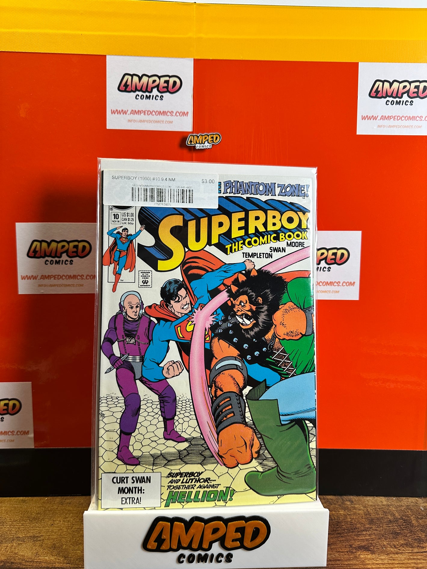 Superboy 10 (1990) DC Comics - Phantom Zone, Curt Swan Art