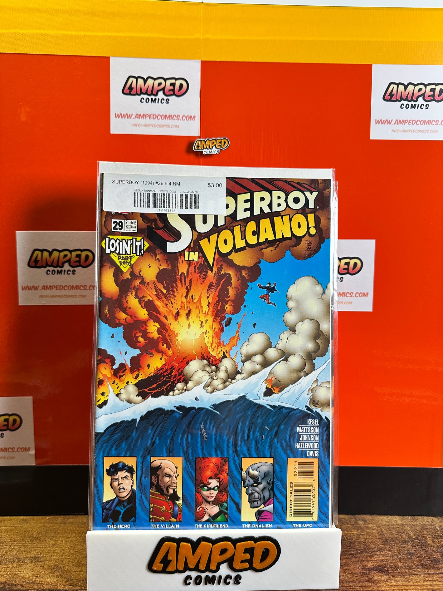 Superboy 29 (1994) DC Comics - Volcano Part 2 of 3
