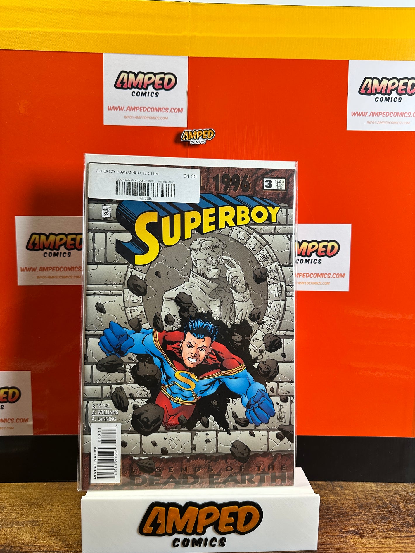 Superboy Annual 3 (1996) DC Comics Legends of the Dead Earth