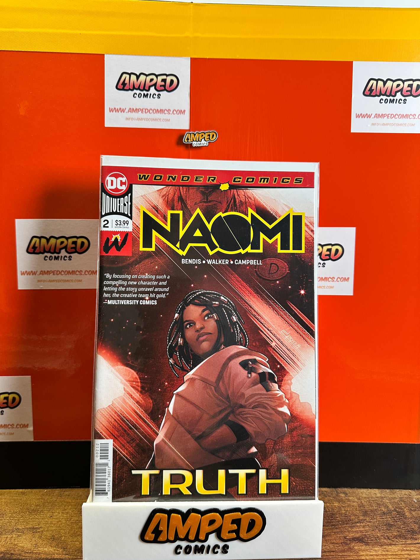 Naomi 2 Wonder Comics DC Universe 2019 Bendis Walker Campbell