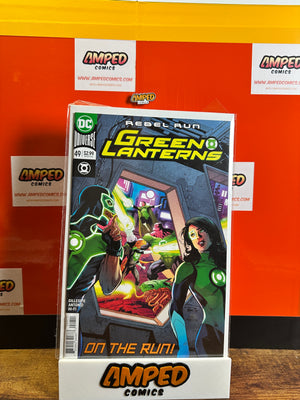 Green Lanterns 49 DC Comics 2018 Rebel Run On The Run