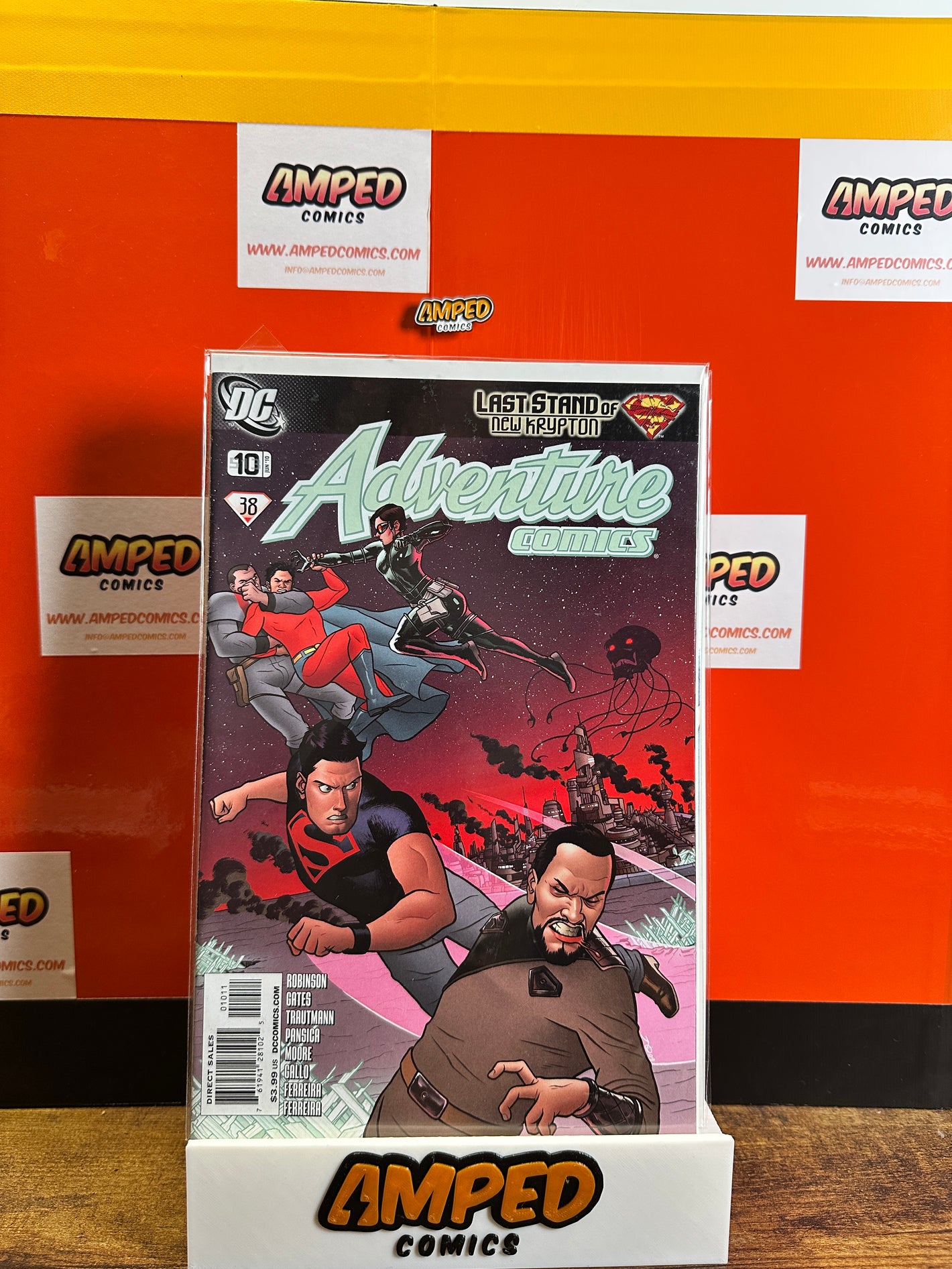 Adventure Comics 10 (38) DC 2010 Last Stand of New Krypton