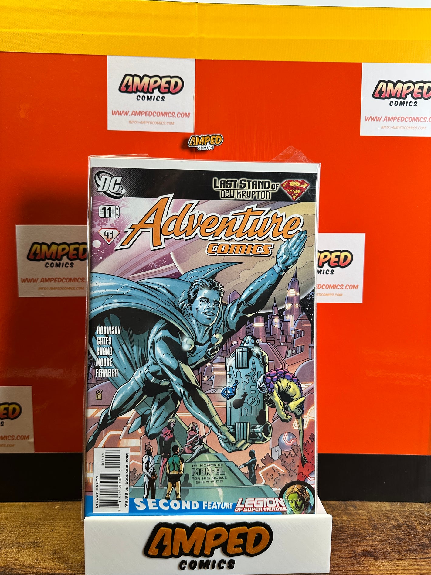 Adventure Comics 11 DC 2010 Last Stand of New Krypton