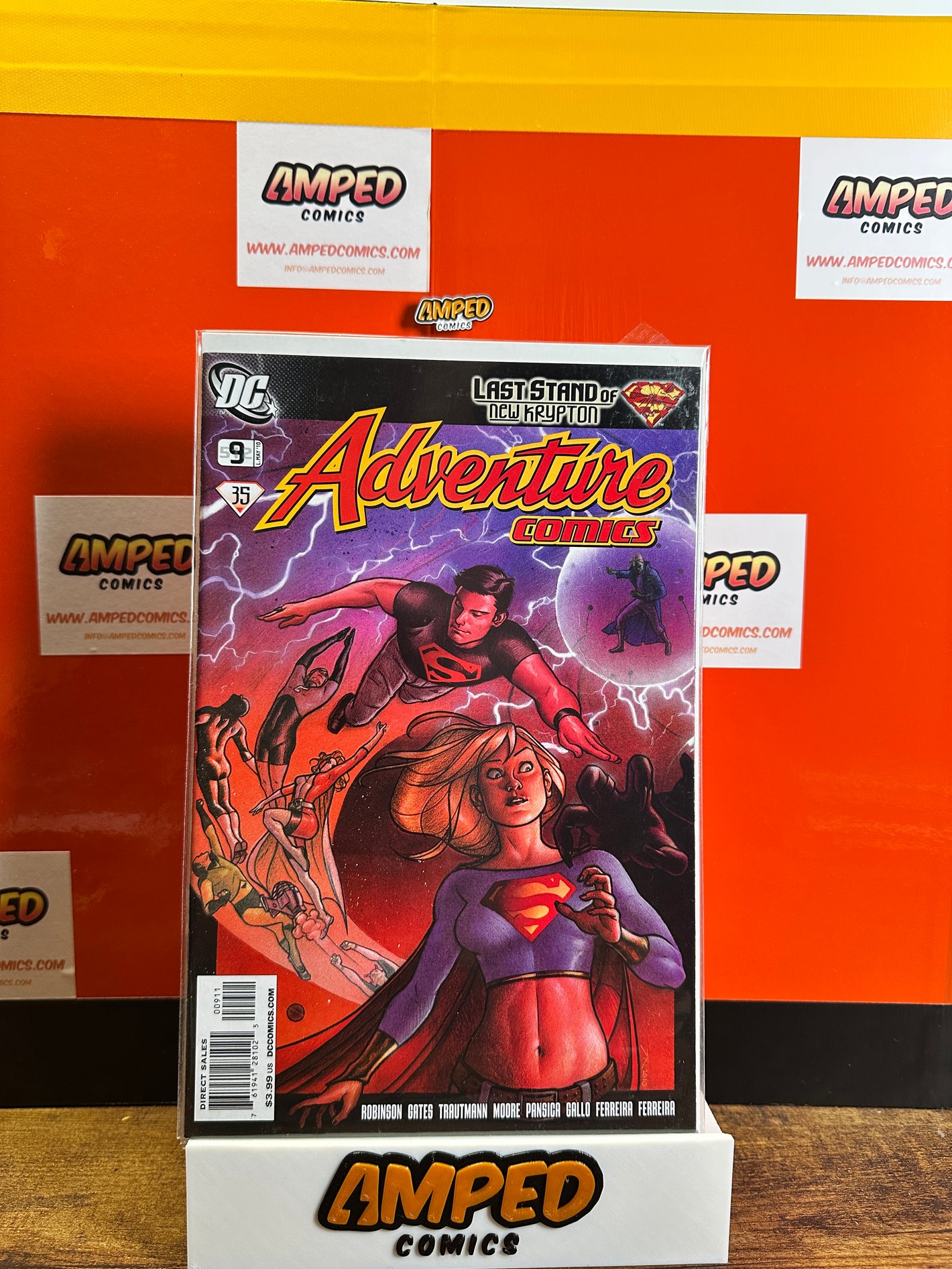 Adventure Comics 9 DC Last Stand of New Krypton 2010