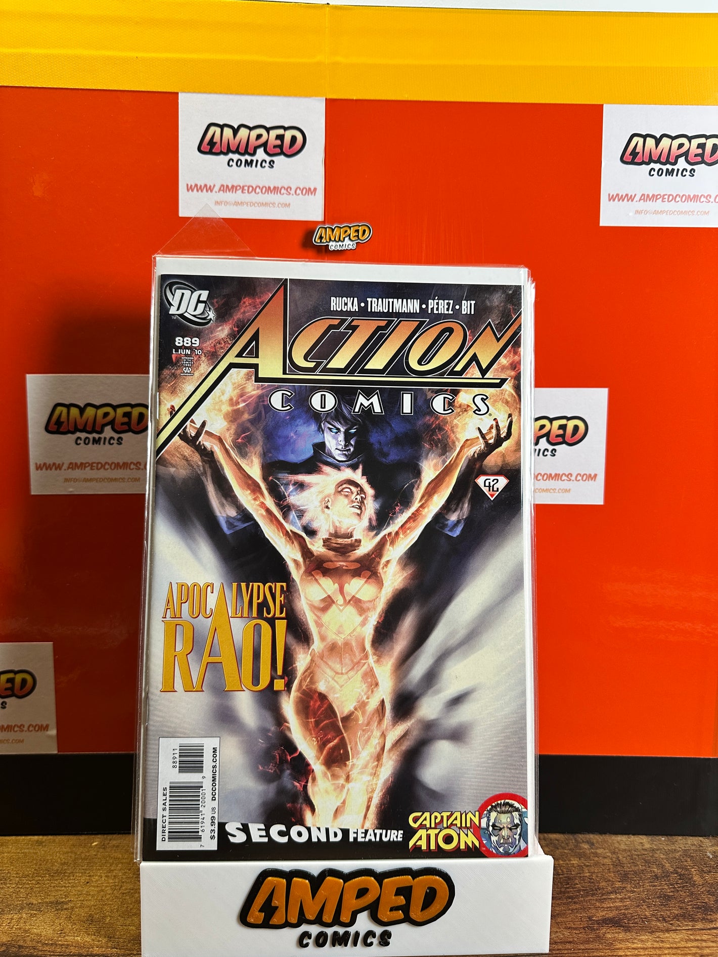 Action Comics 889 DC Comics 2010 Apocalypse Rao Captain Atom