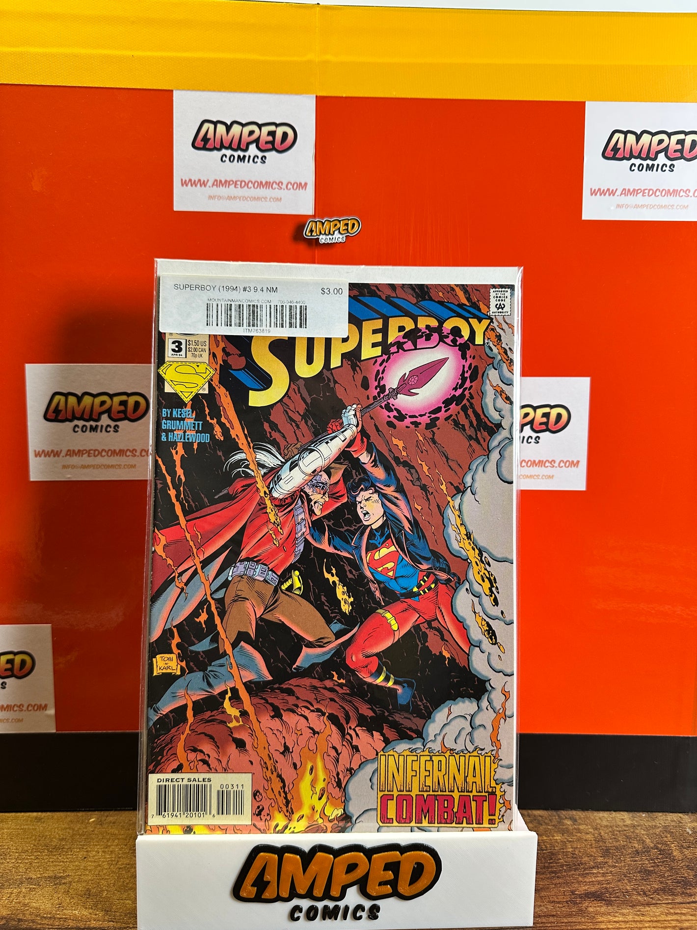 Superboy 3 (1994) DC Comics Infernal Combat