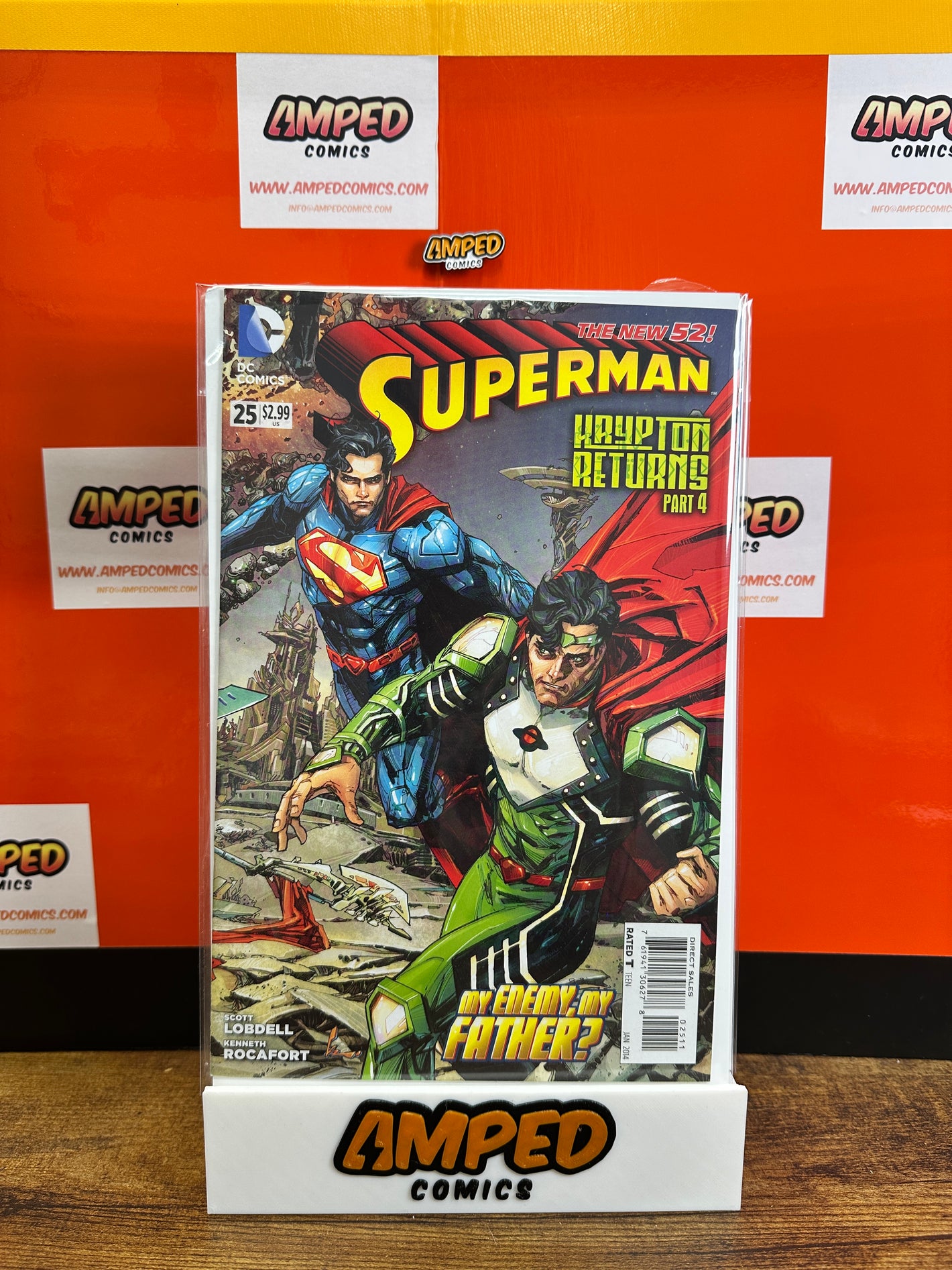 Superman 25 DC Comics Krypton Returns Part 4 The New 52